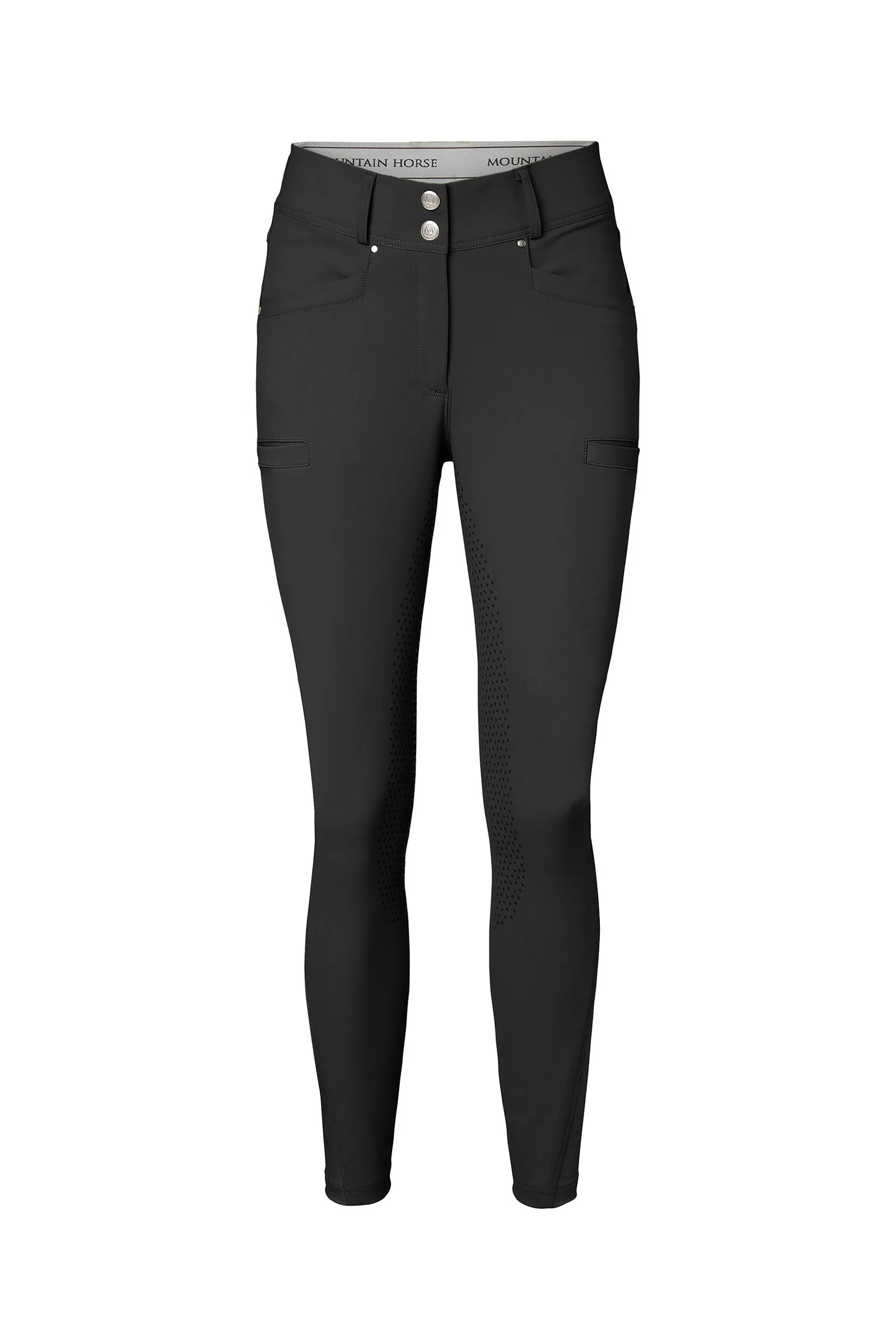 Estelle GTFS damskie bryczesy z pełnym gripem Black 34