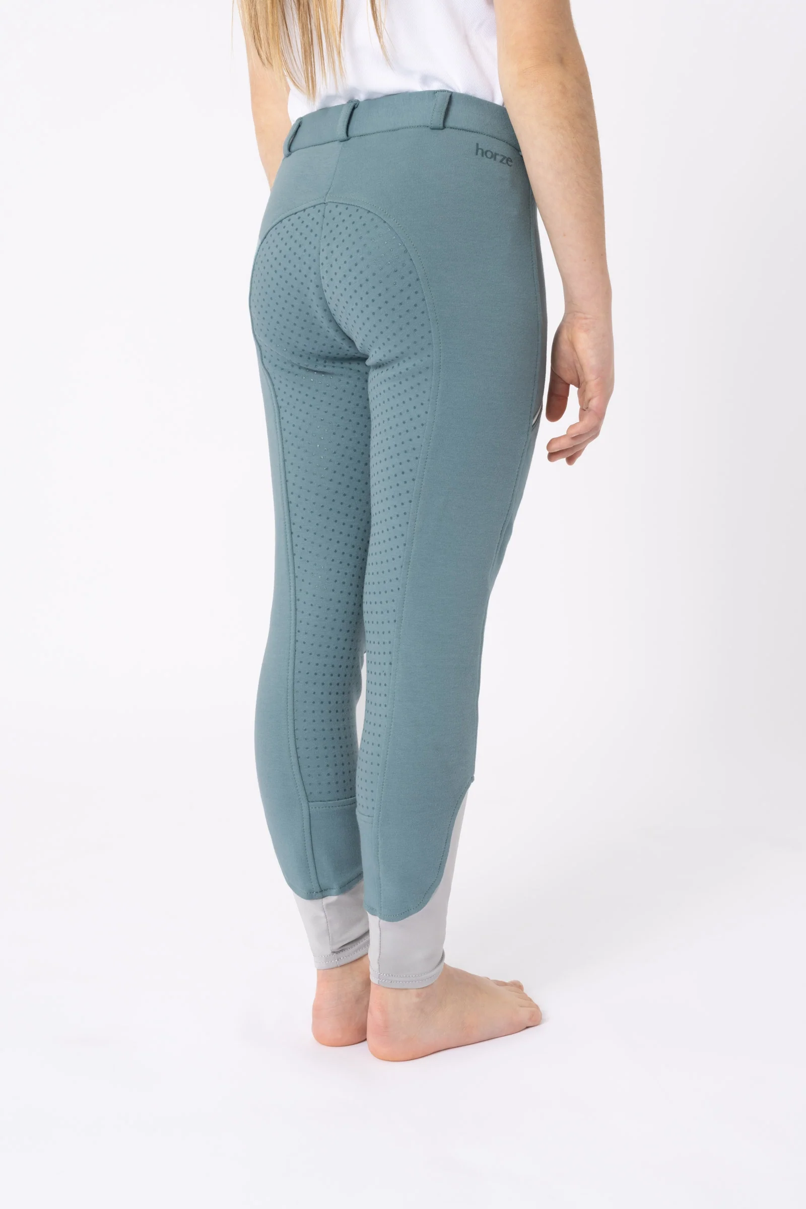 Felicia legginsy z pełnym lejem dla dzieci arctic blue 122-128