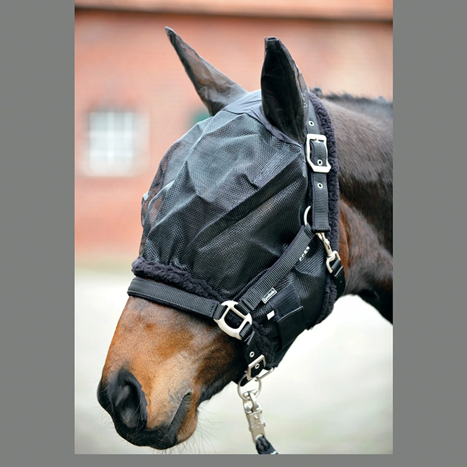 Maska Fly z uszami Black S