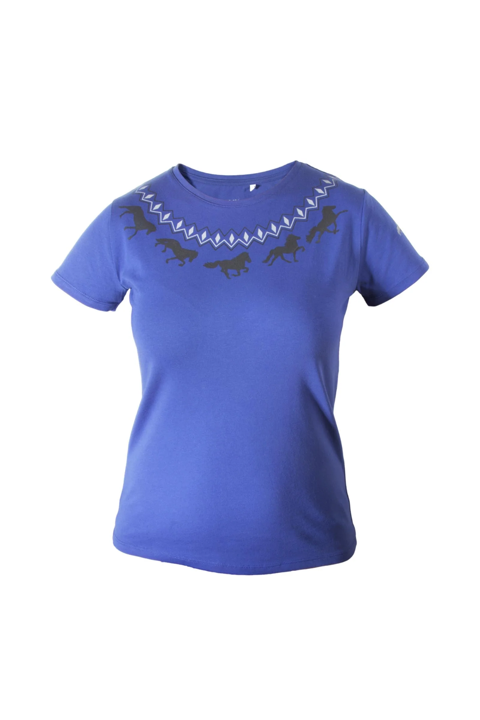 Gæðingur Dame T-skjorte Blue XS