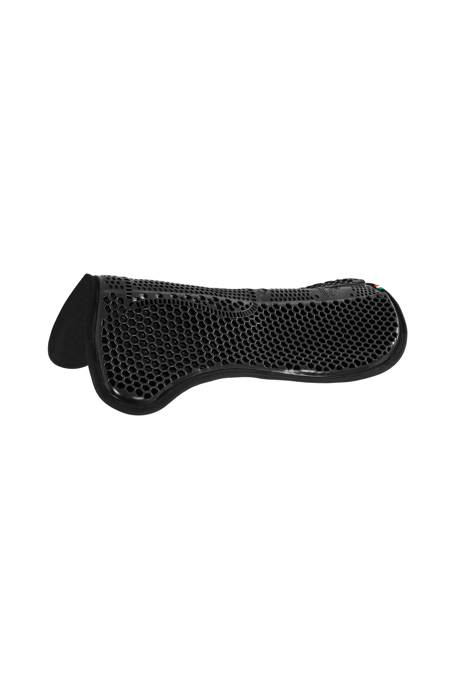 Żelowa podkładka antypoślizgowa Hexagonal Microfleece płaska Black/Black Rozmiar uniwersalny