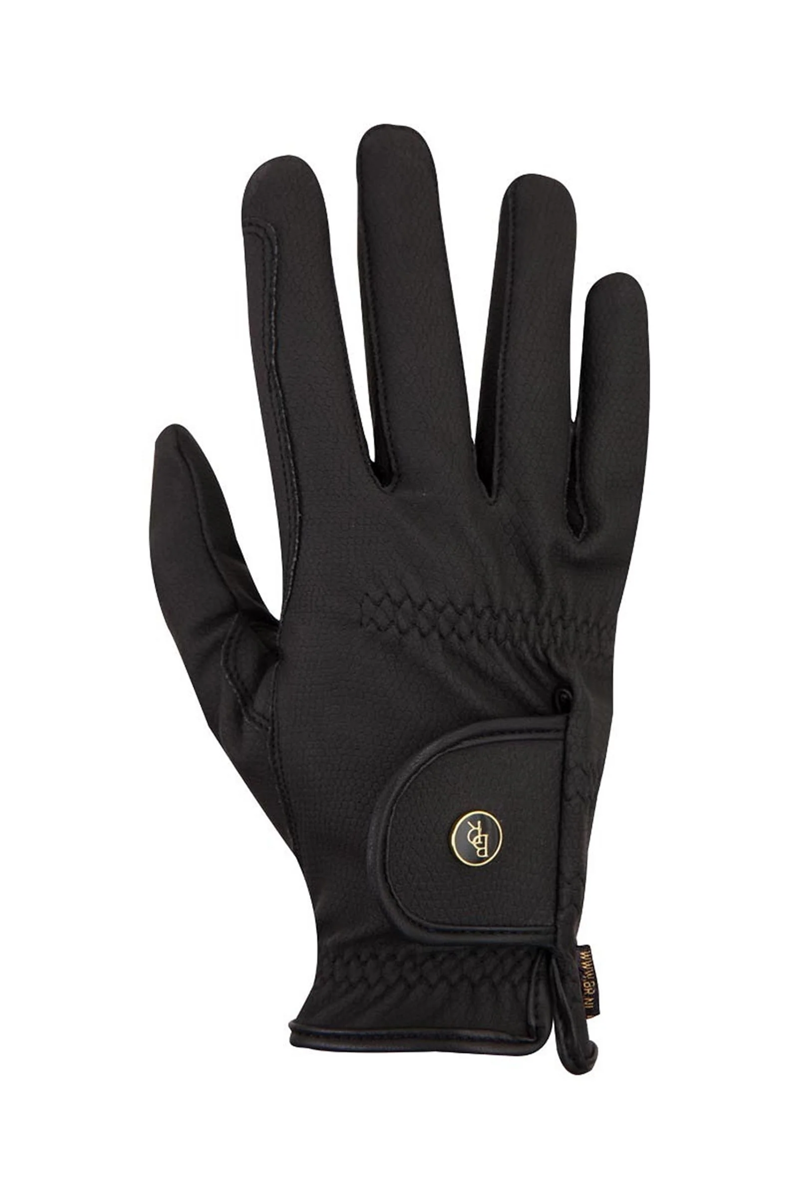 Grip Pro rękawiczki jeździeckie Black 6,5