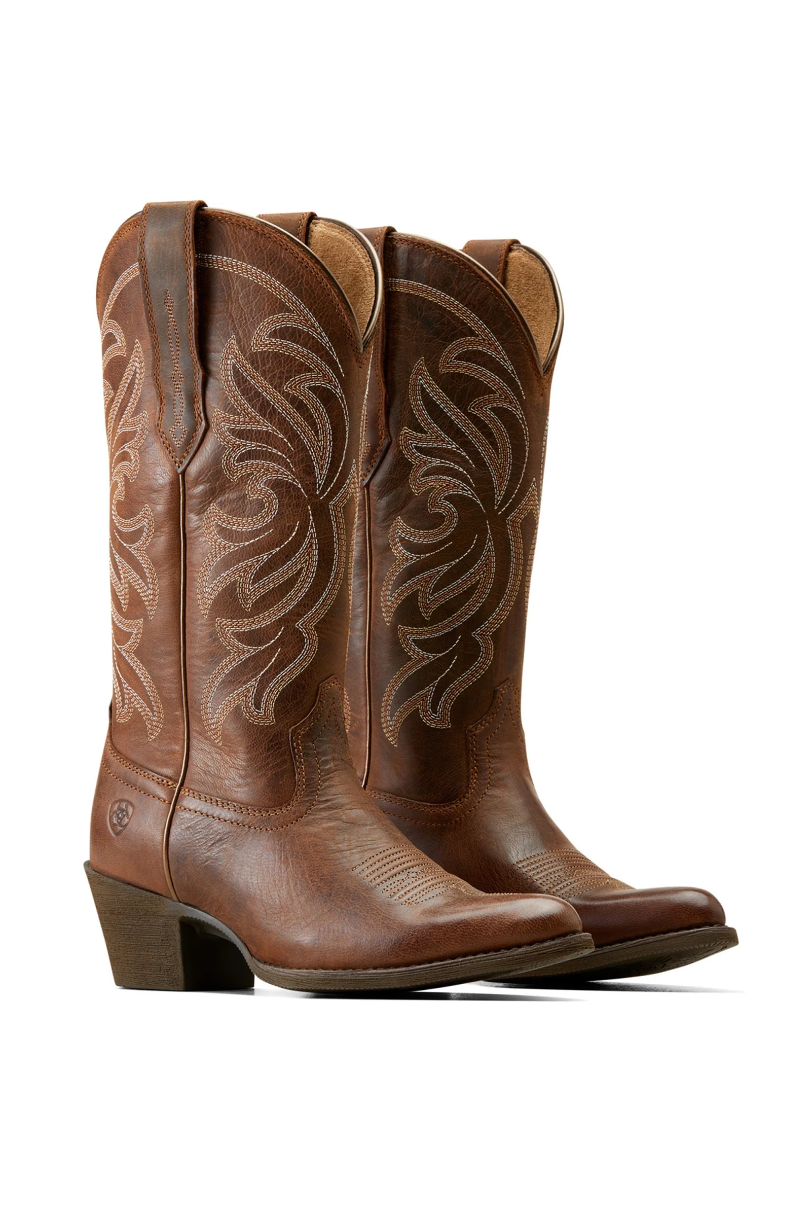 Heritage Damskie buty western z noskiem J i Stretchfit Sassy Brown 38/C