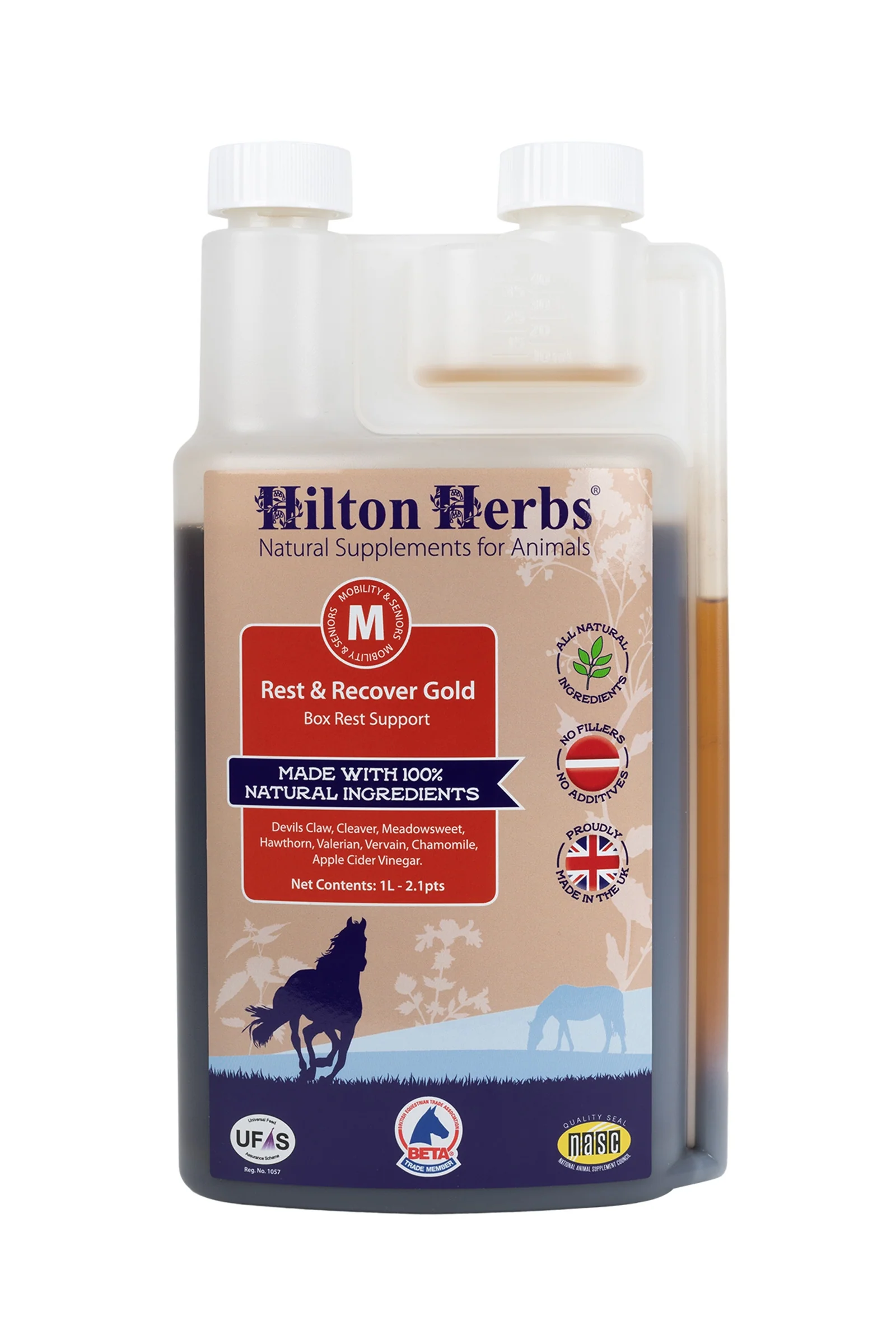 HiltonHerbs Rest &amp, Recover 1 Litre No Color 1