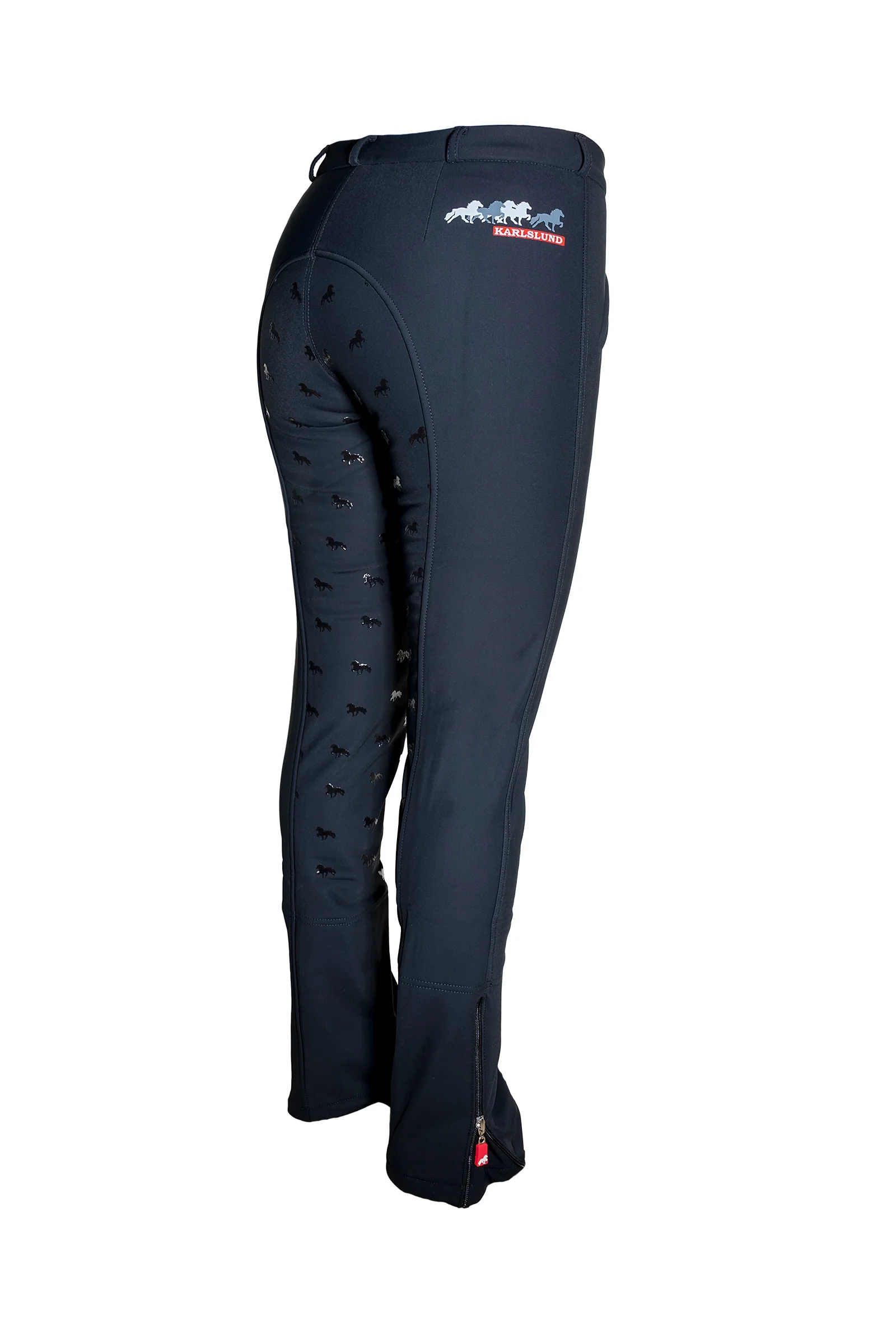 Jökull Dame Softshell Ridebukser med Grip Black 164 Regular