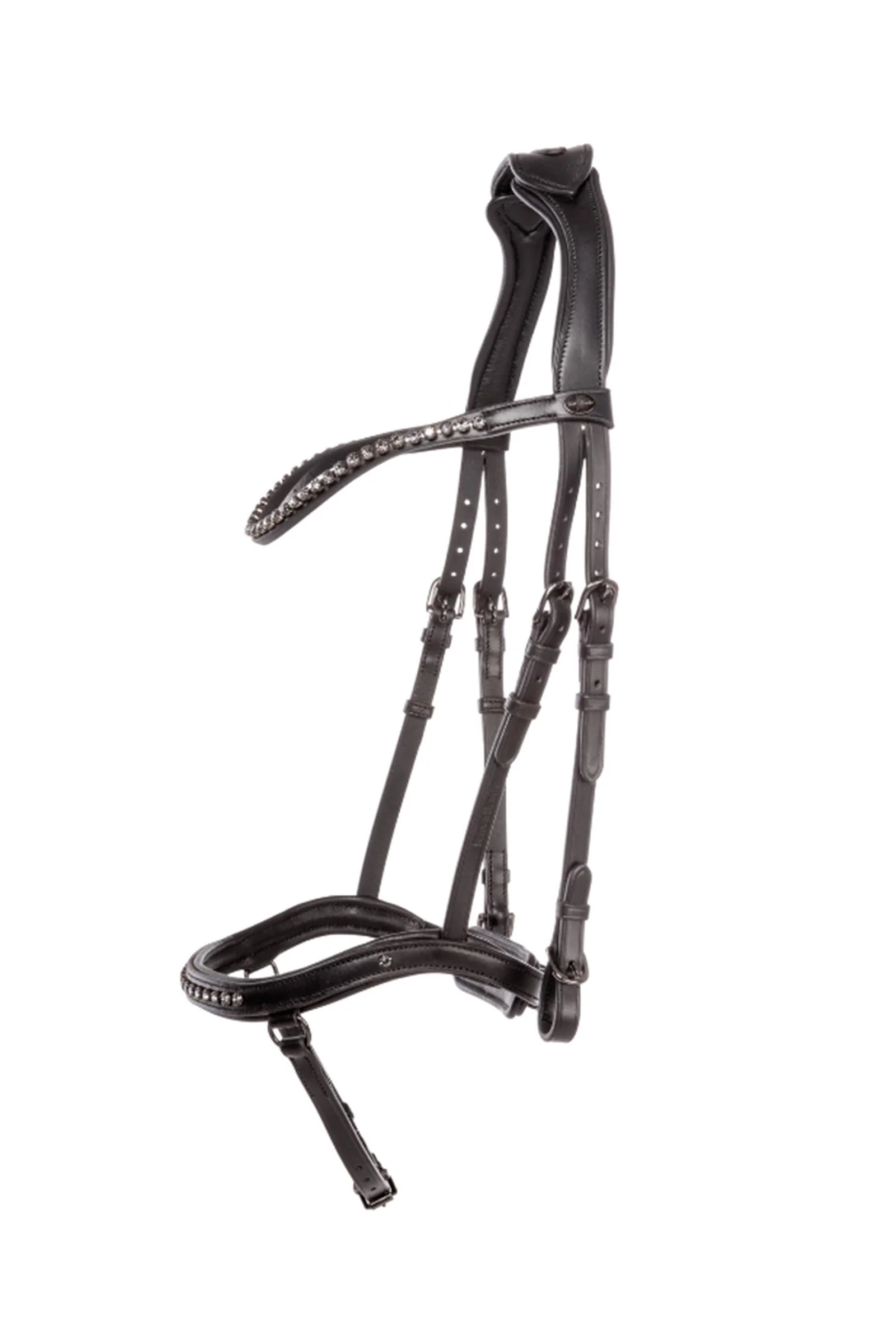 Jorunn ogłowie islandzkie Black/Black S