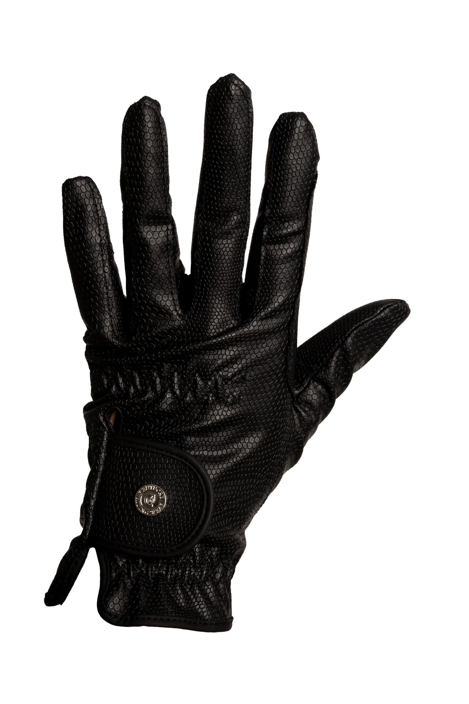 Kentucky Horseware rękawiczki jeździeckie Grip Black 9