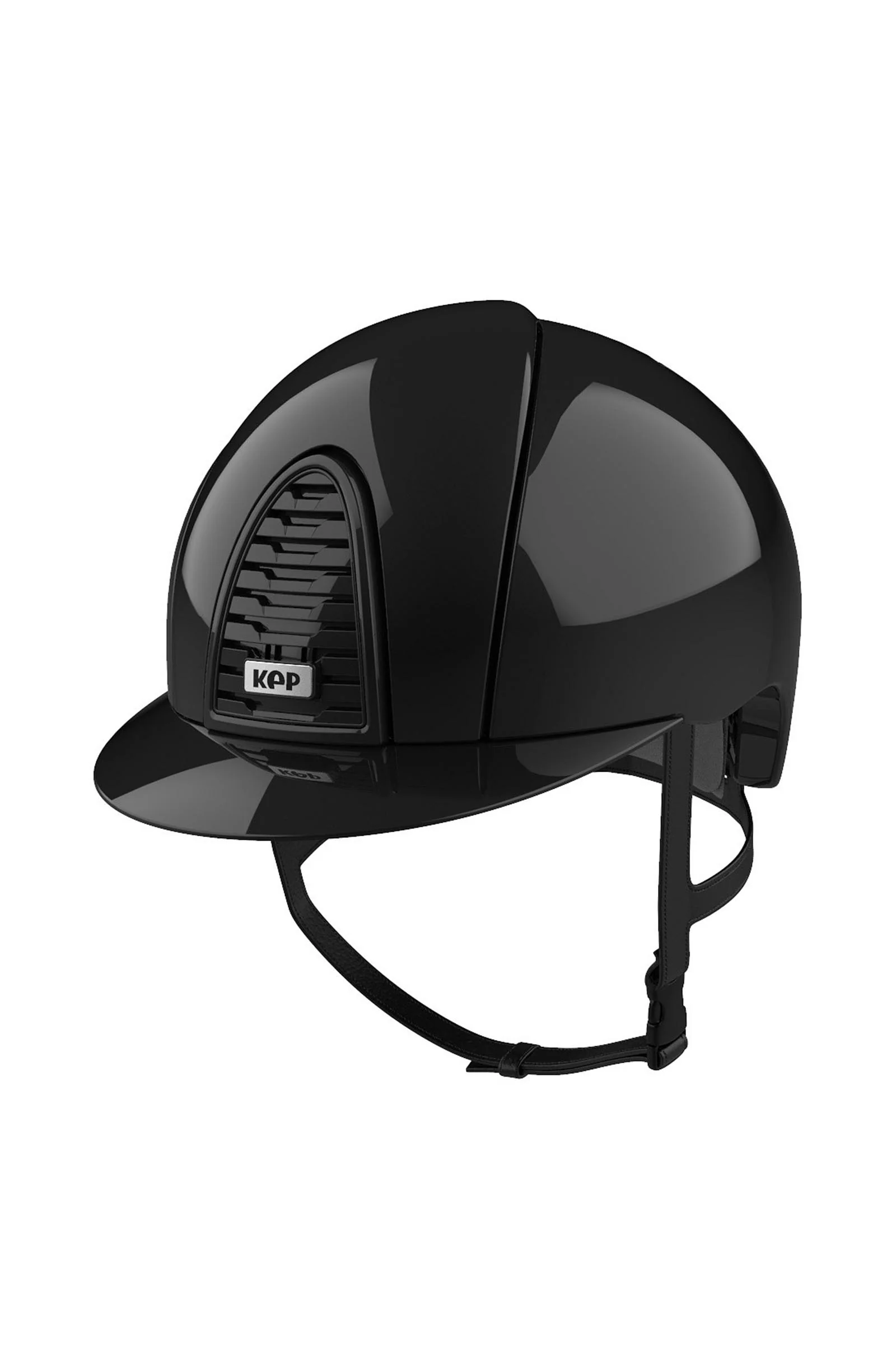 KEP Cromo 2.0 Polish/Polish kask jeździecki z dodatkowym daszkiem, kompatybilny z aplikacją Black 059-x-062