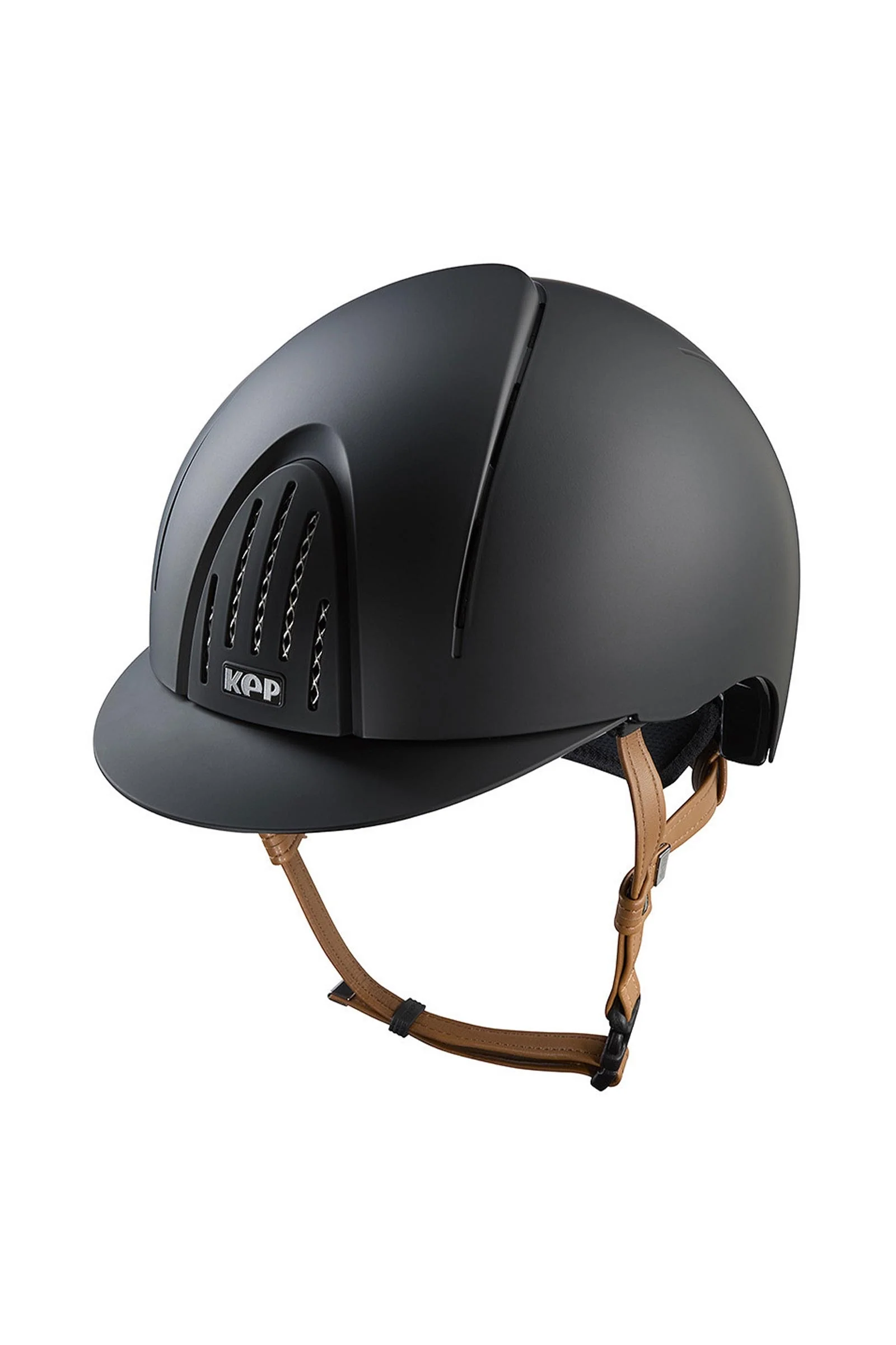 KEP NOVA ABS Matt/Beige kask jeździecki Black/Beige 059-x-062