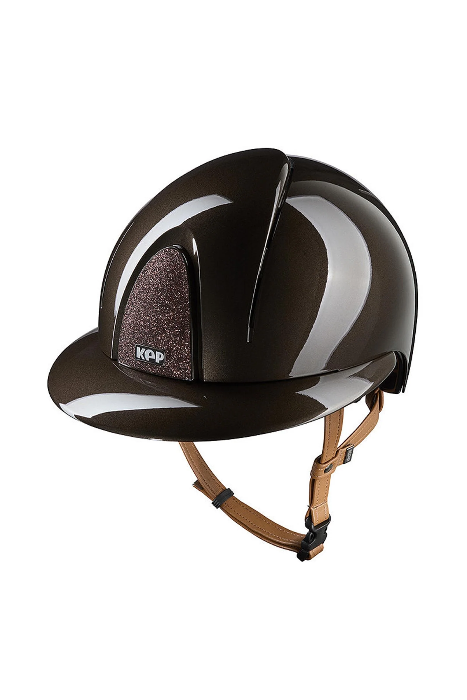 KEP NOVA ABS Metal Polish/Beige/Star Polo kask jeździecki Brown 059-x-062