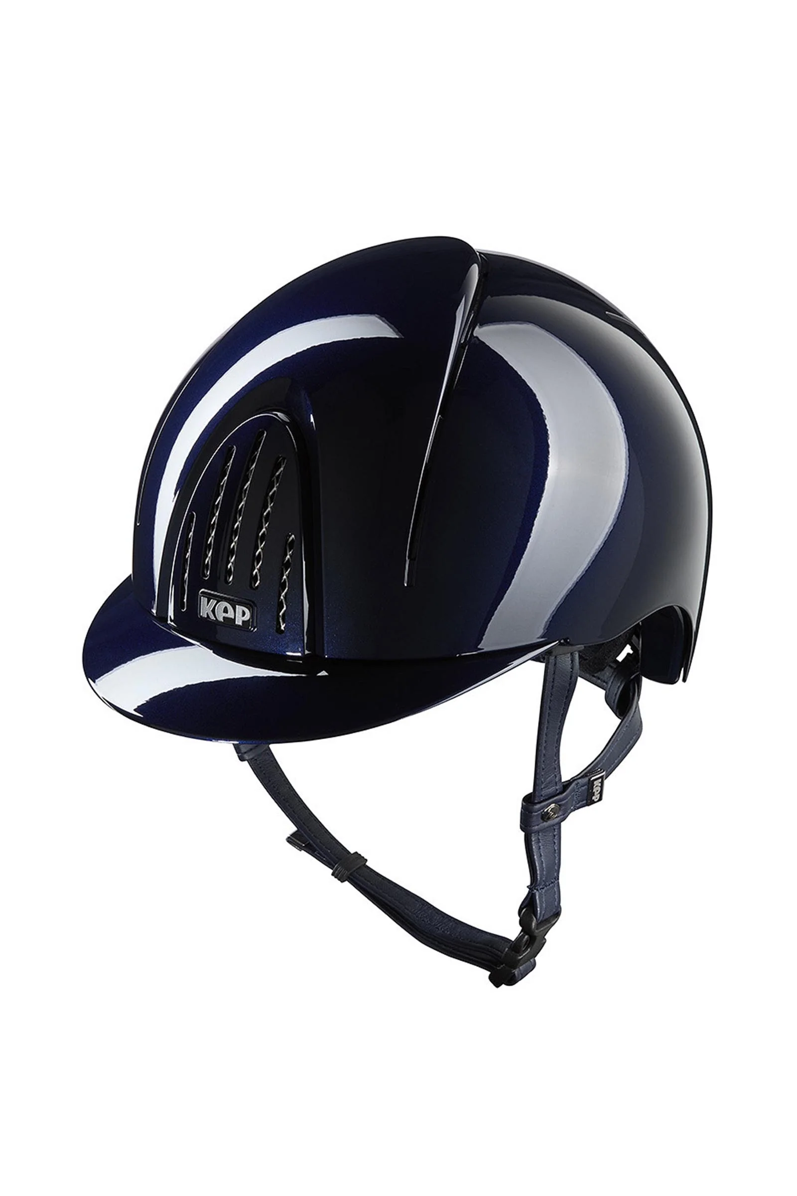 KEP NOVA ABS Metal Polish kask jeździecki Blue 059-x-062