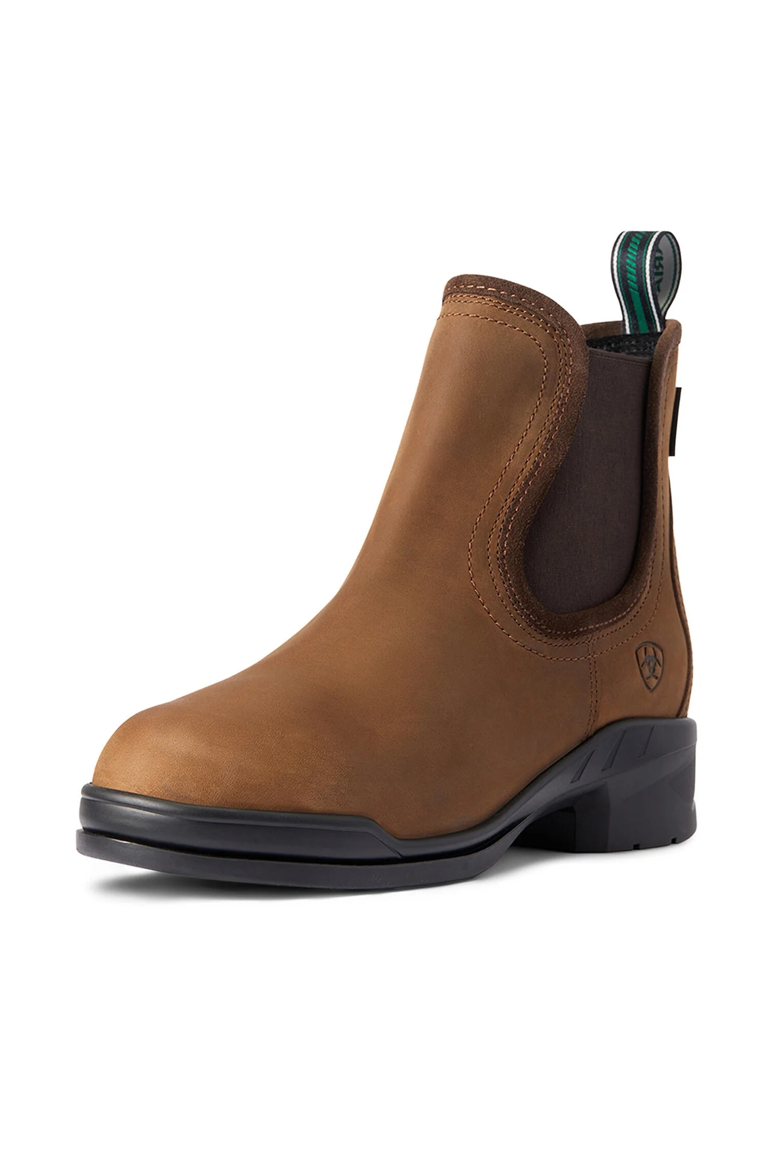 Keswick damskie sztyblety Jodhpur ze stalowym noskiem Distressed Brown 41,5