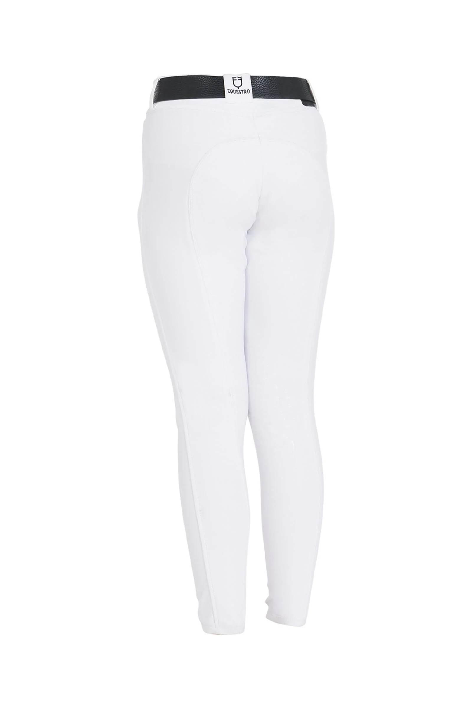 bryczesy dziecięce slim fit lej kolanowy White 12 lata