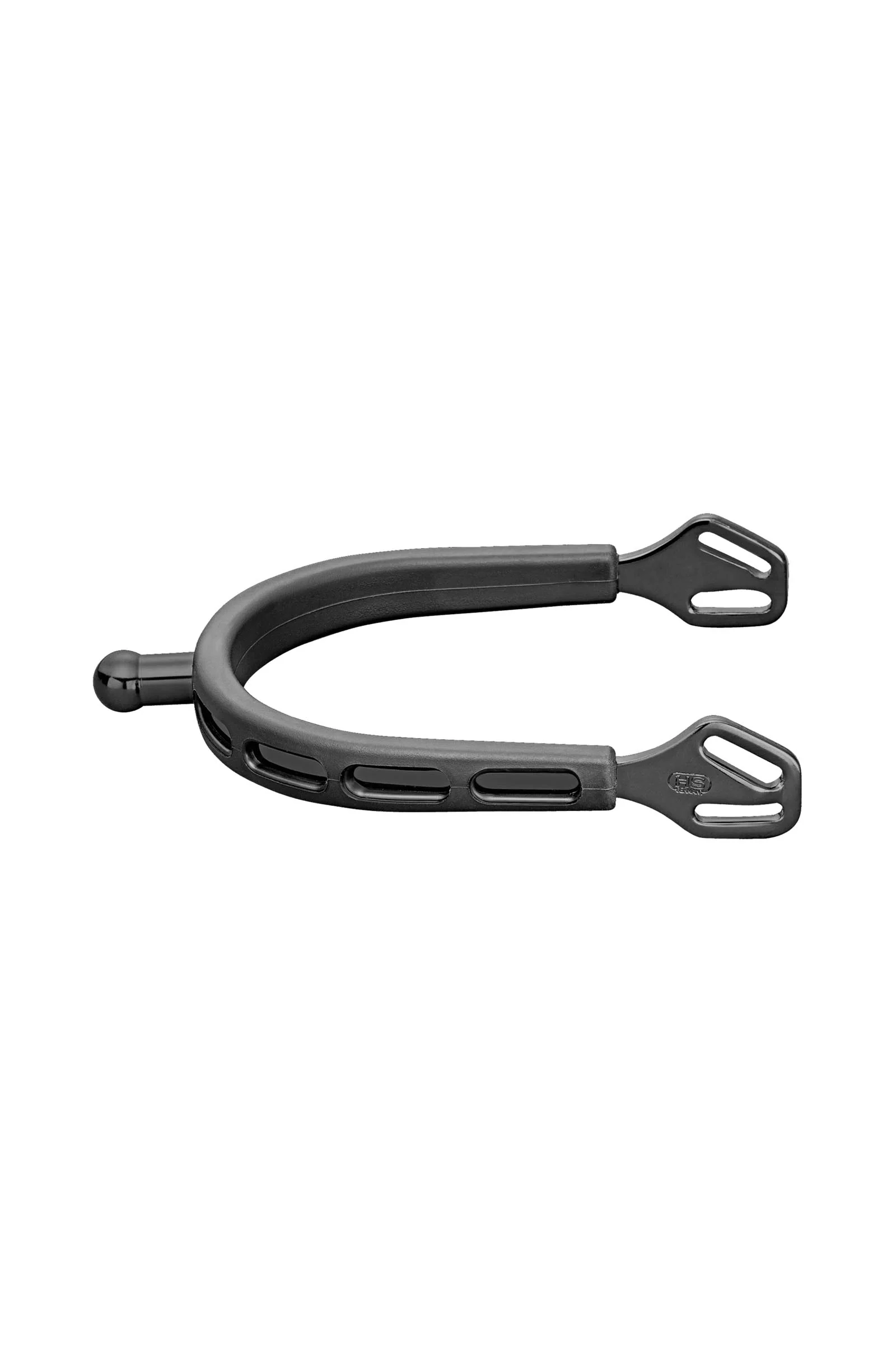 Klimke Collection ostrogi Ultra Fit Extra Grip, Black Series, stal nierdzewna, 20 mm kulista szyjka Black 20