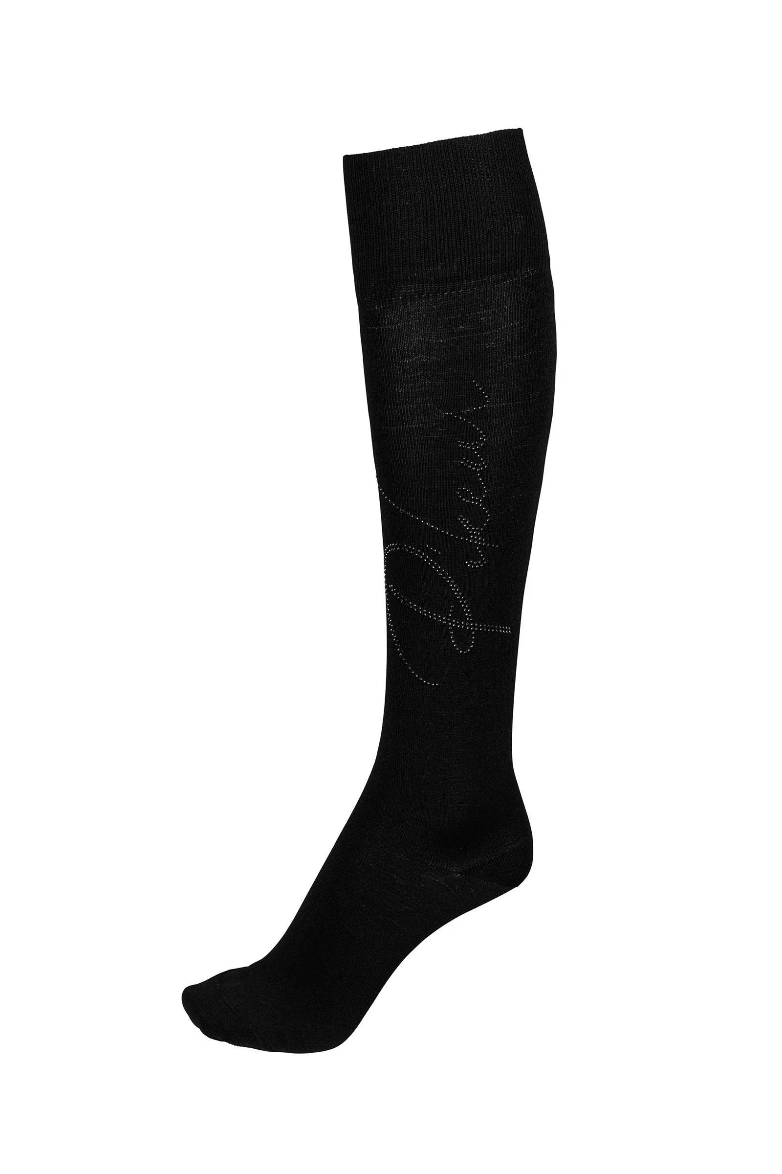 Podkolanówki z ćwiekami Black 35-37