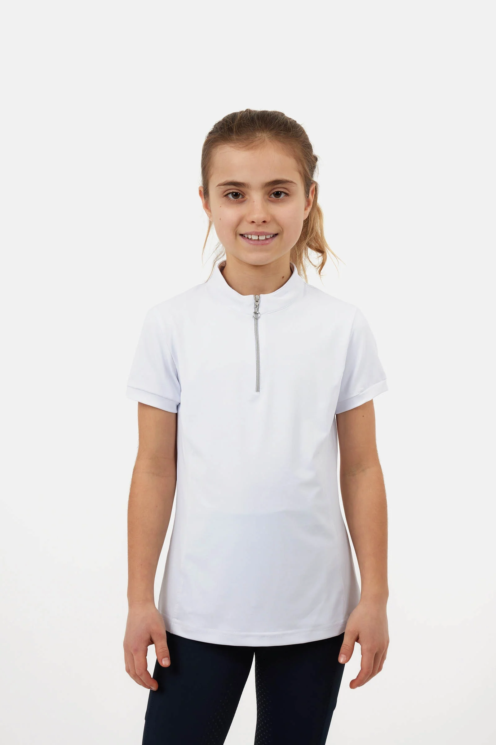 Young Rider Mina koszulka treningowa White 134-140