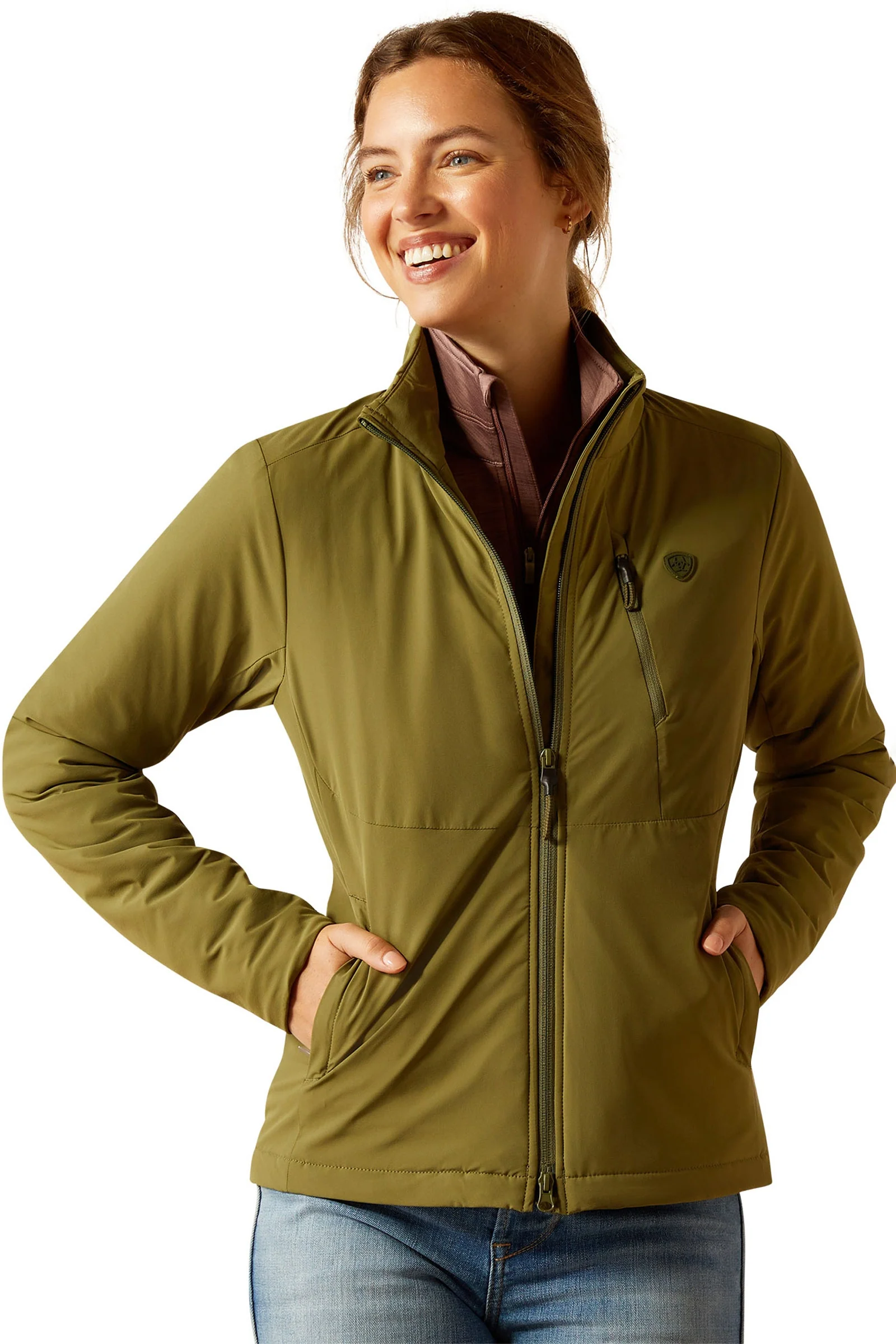 Rion StretchShell Kurtka Ocieplana Winter Moss L
