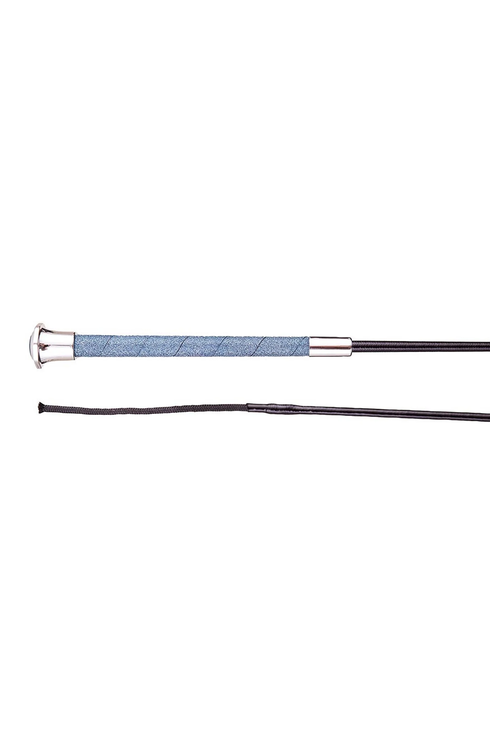 Libra bat do ujeżdżenia z stylizowaną rączką Sapphire/Silver 100