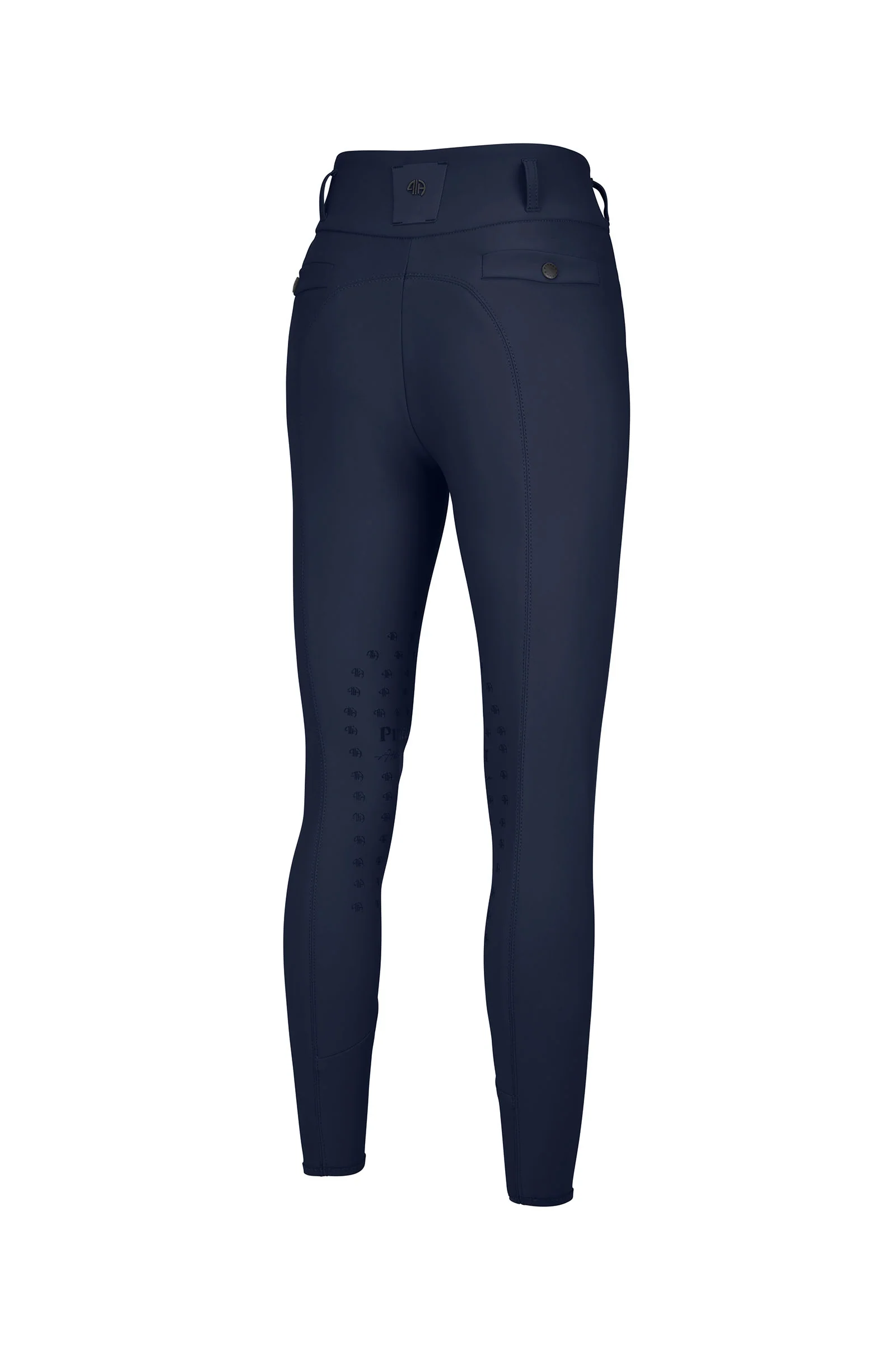 Linn Wysoki Stan Sd Bryczesy z Gripem na Kolanach Nightblue 76