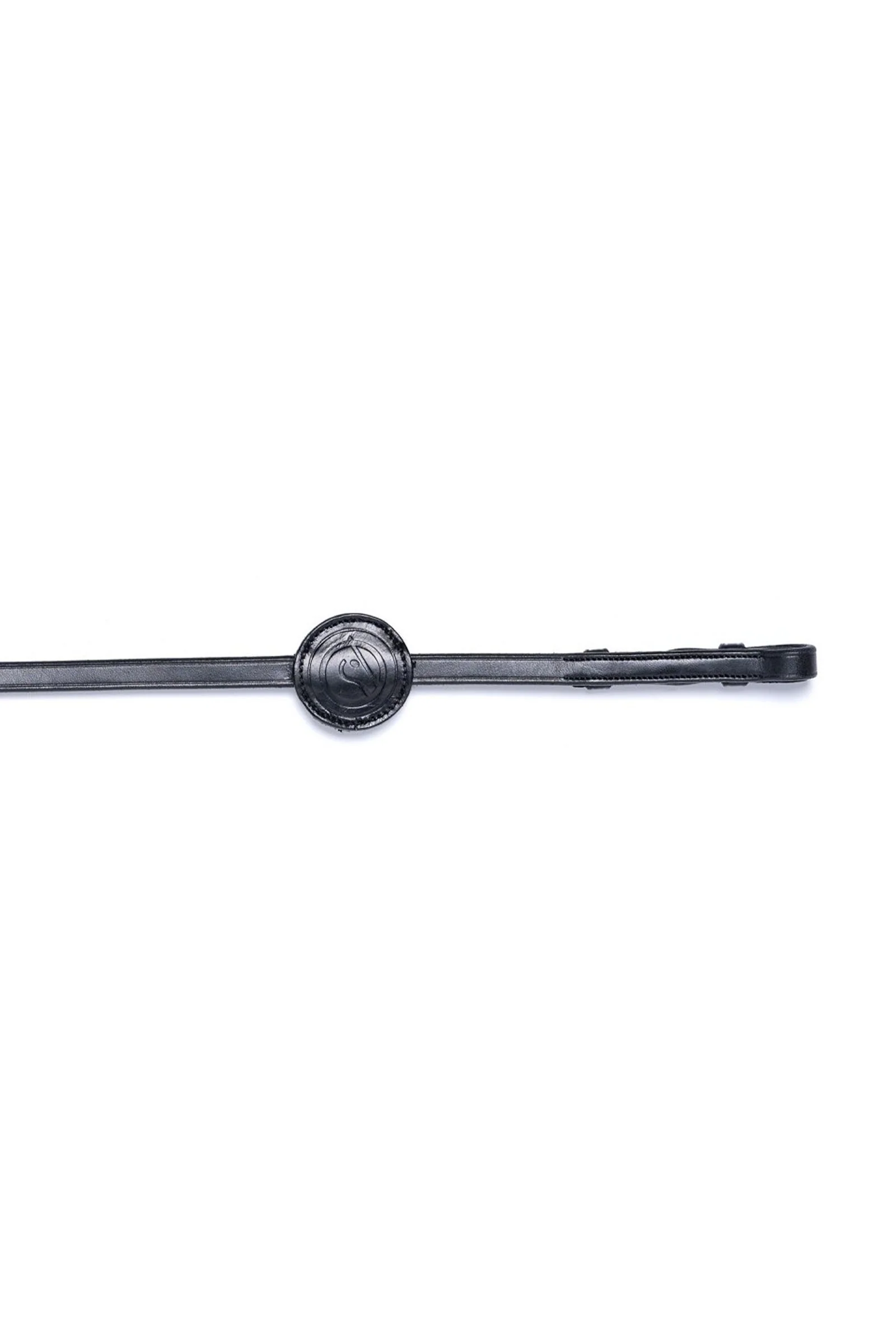 Wodze gumowe Maastricht 1/2 cala z 7 ogranicznikami Black/Silver C