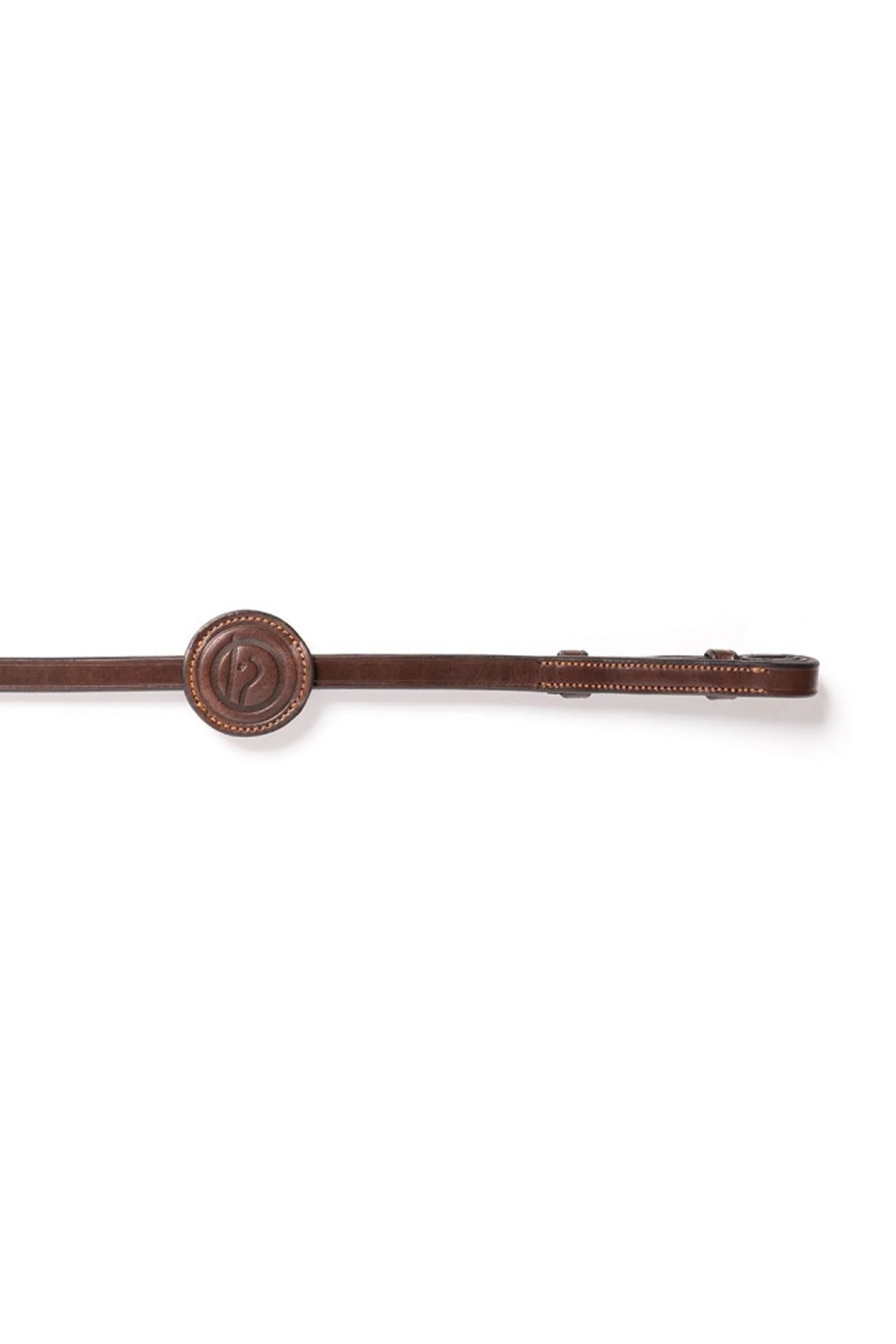 Wodze gumowe Maastricht 1/2 cala z 7 ogranicznikami Brown/Silver C