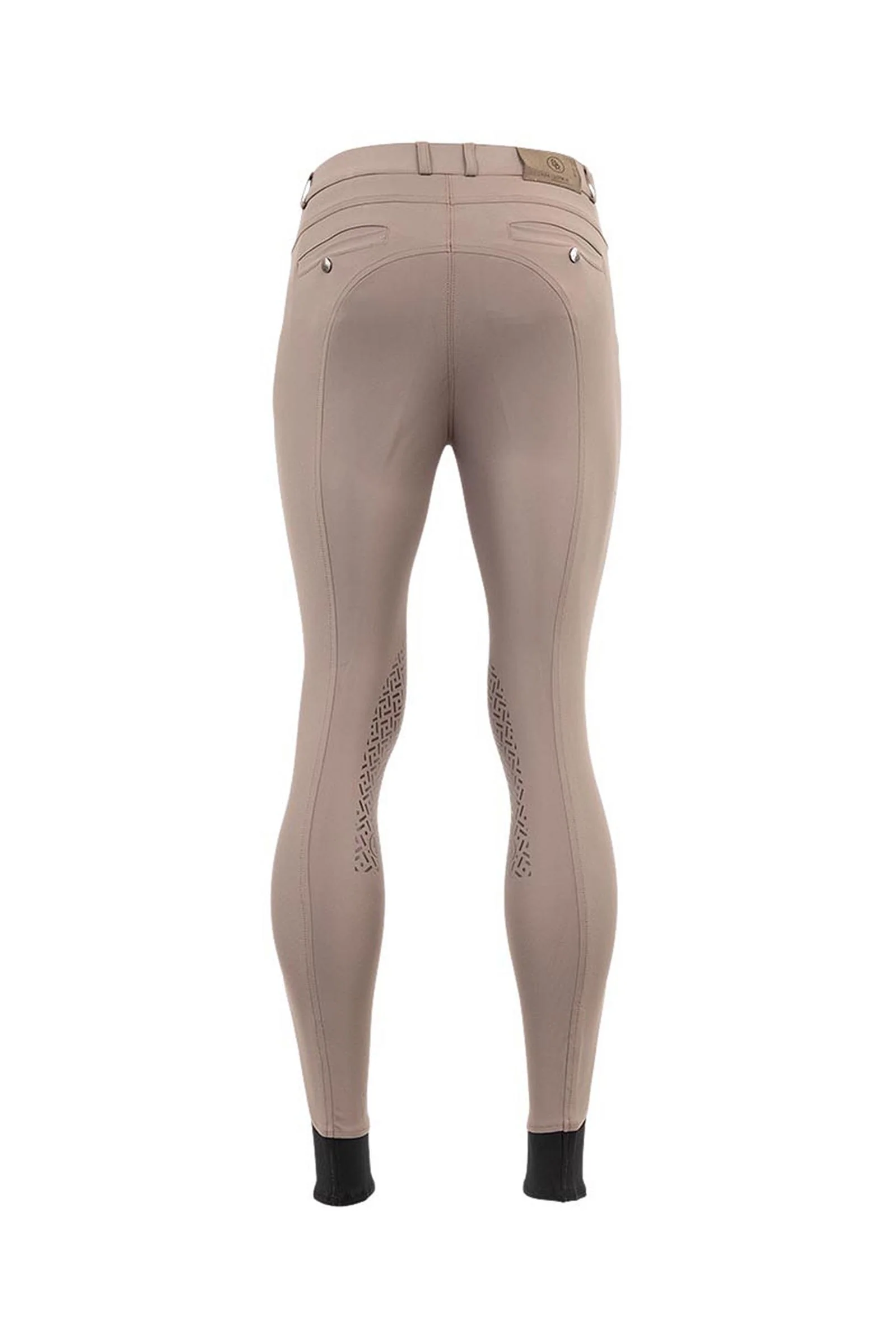 Maikel męskie bryczesy jeździeckie z silikonowym knee gripem Iron 48