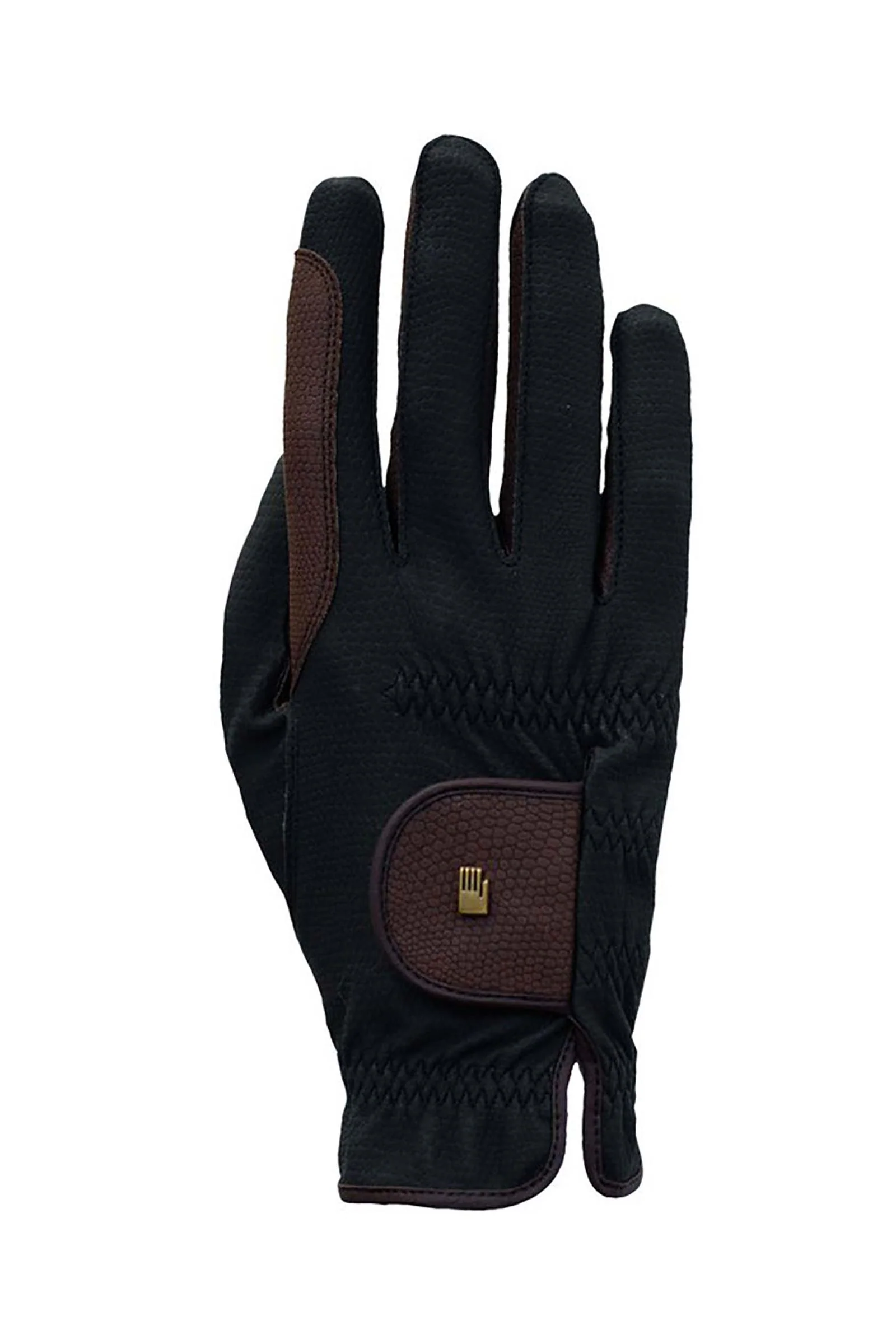 Malta Winter Zimowe rękawiczki jeździeckie Black/Dark Brown 10.5