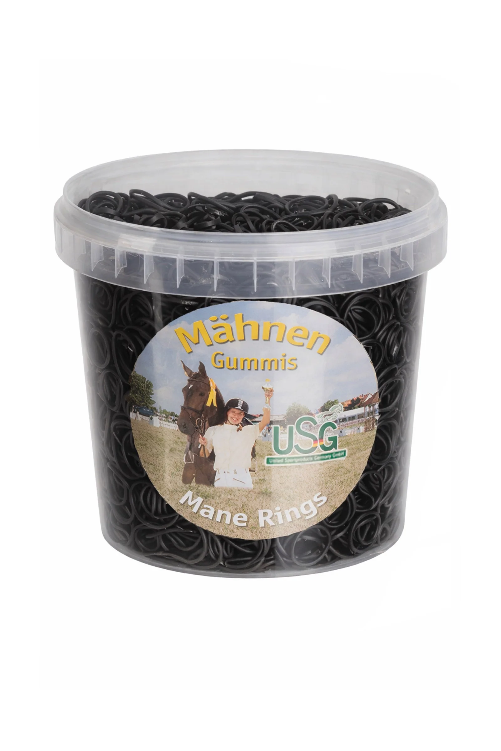 gumki do grzywy (400 g) Black 400
