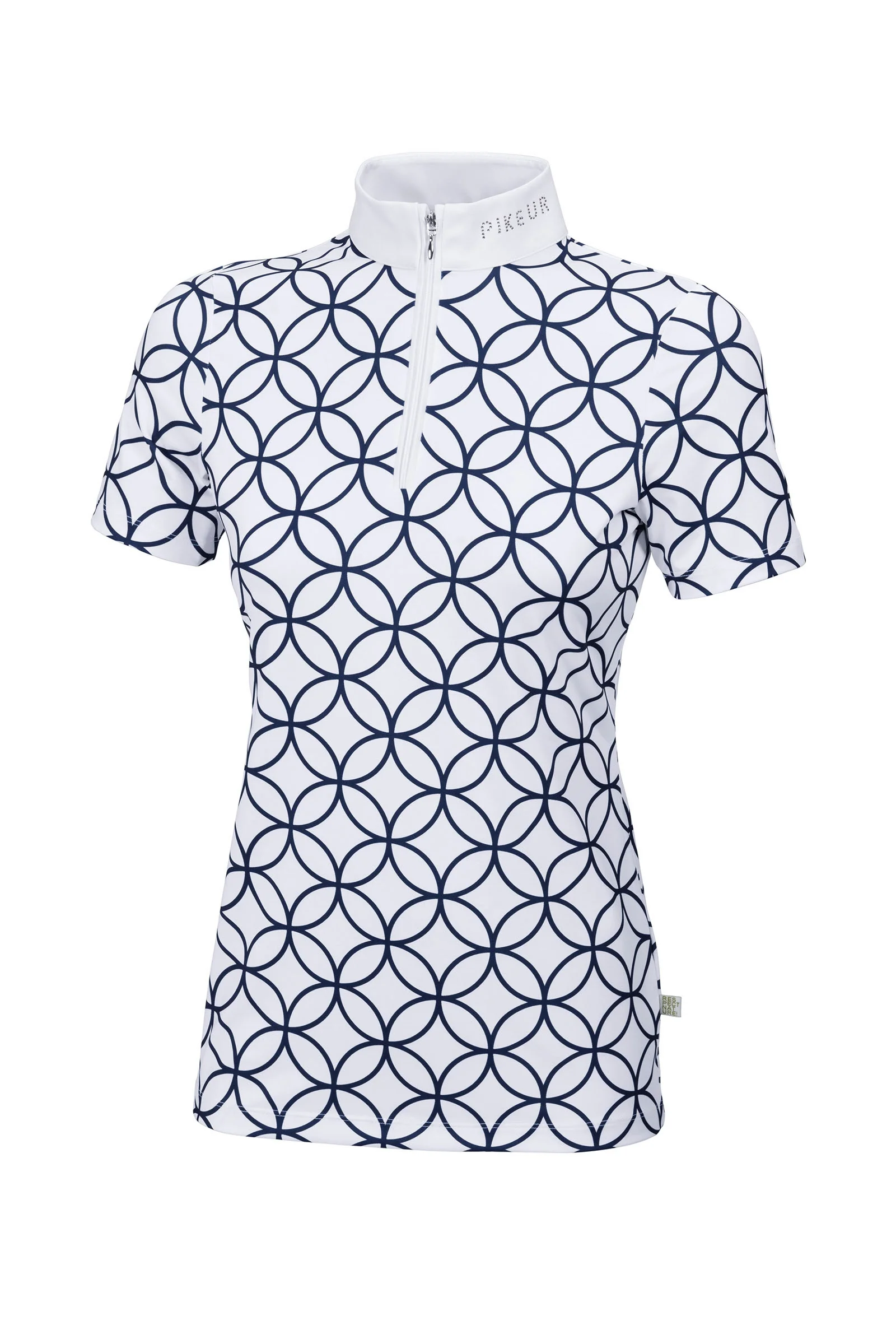 Marou Damska koszula konkursowa White/Dark Blue 34