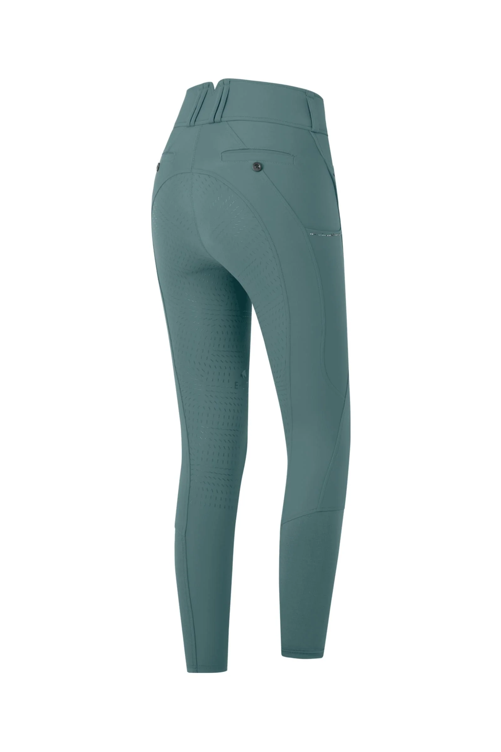 Mathilda Glam Damskie wysokie bryczesy Pine Green 38
