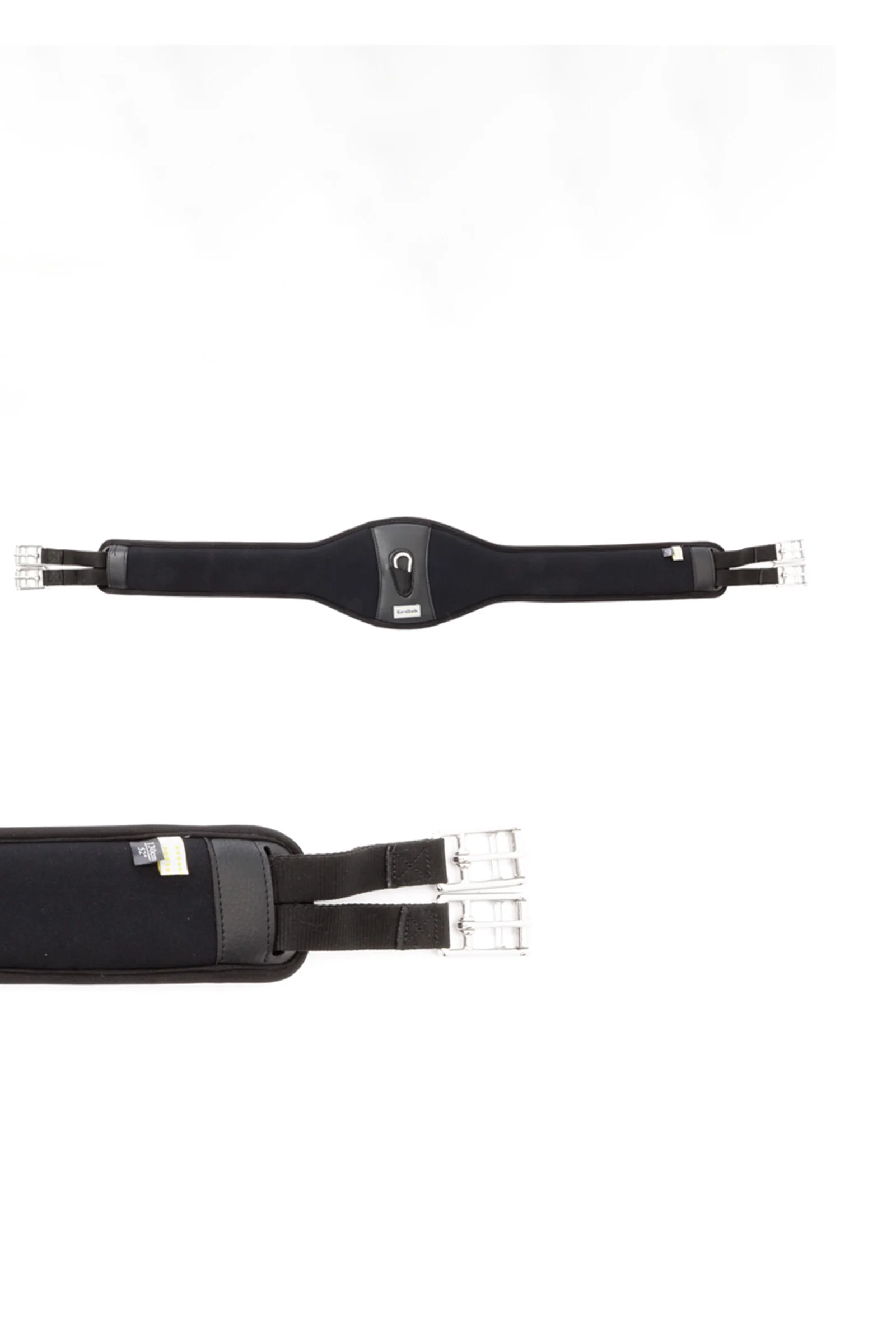 Długi popręg Memory Comfort Black 95 cm