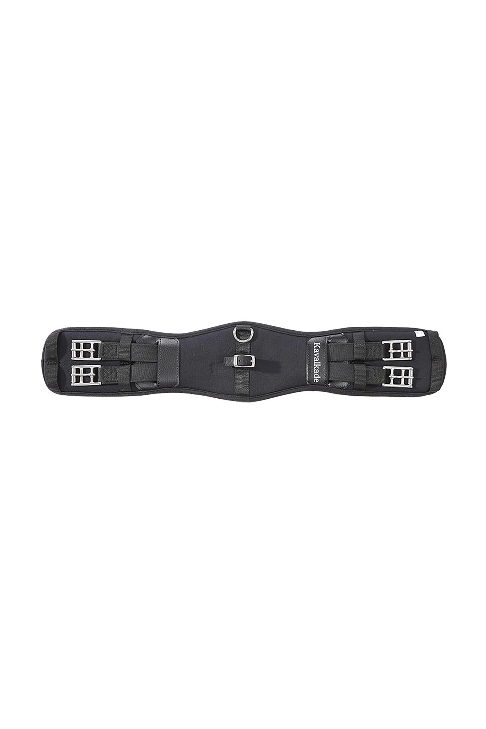 Popręg ujeżdżeniowy z pianką memory i gumką Black 80 cm