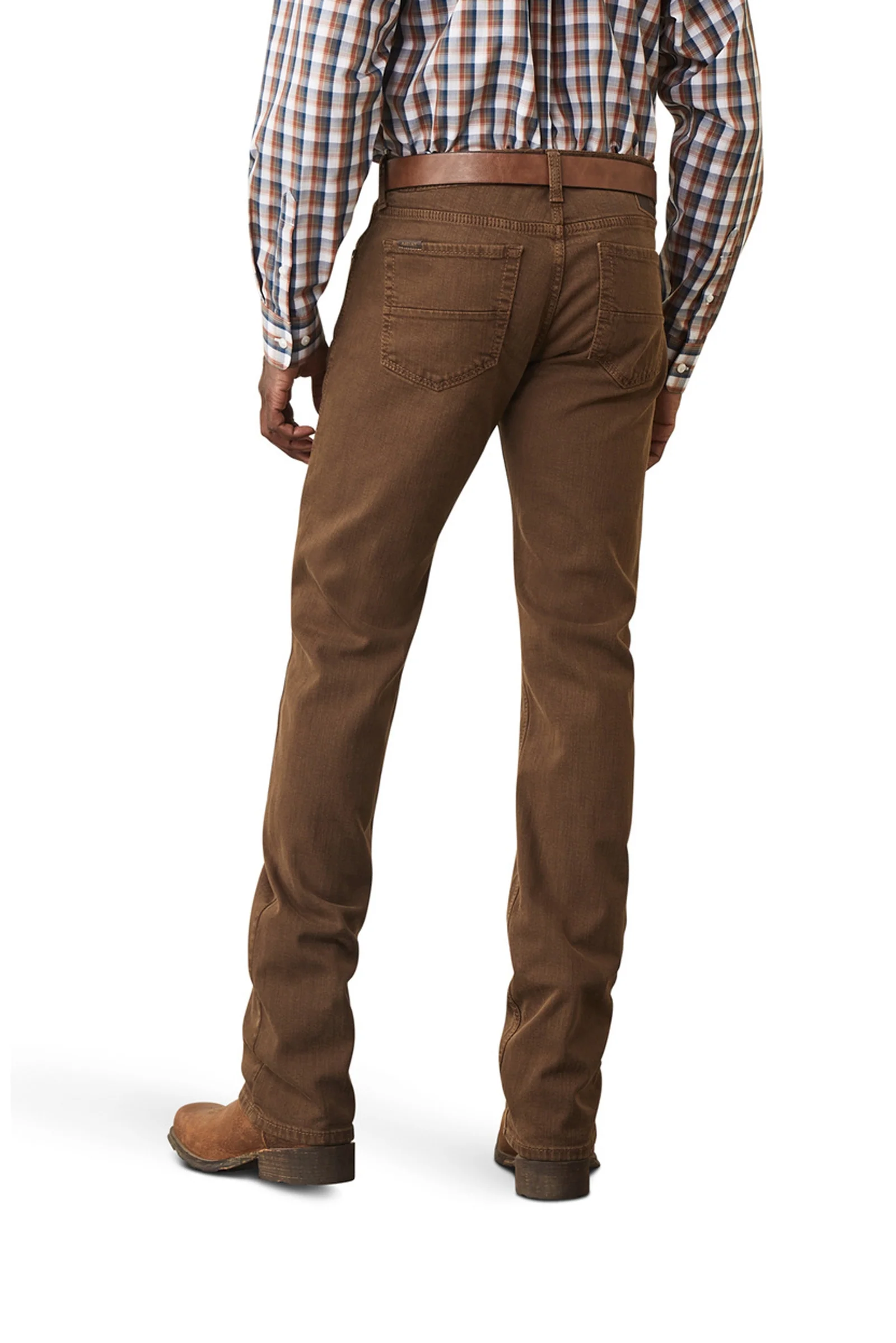 Męskie jeansy M7 Str Grizzly Straight w kolorze oliwkowym Peat W31/L32