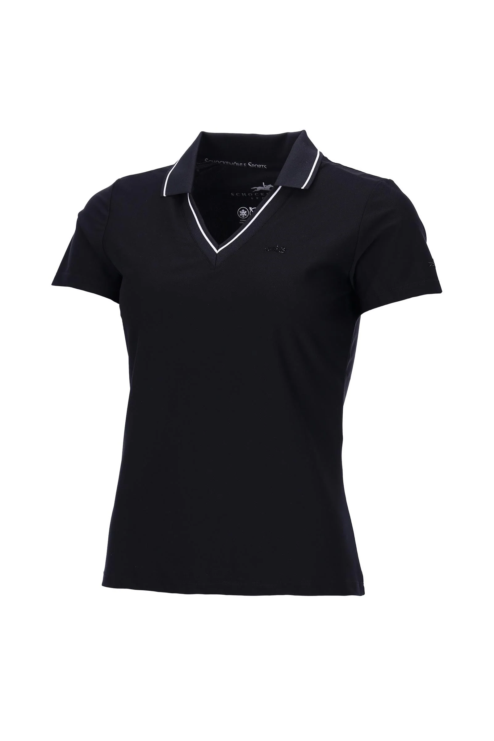 Miley Style koszulka polo funkcyjna damska Black S
