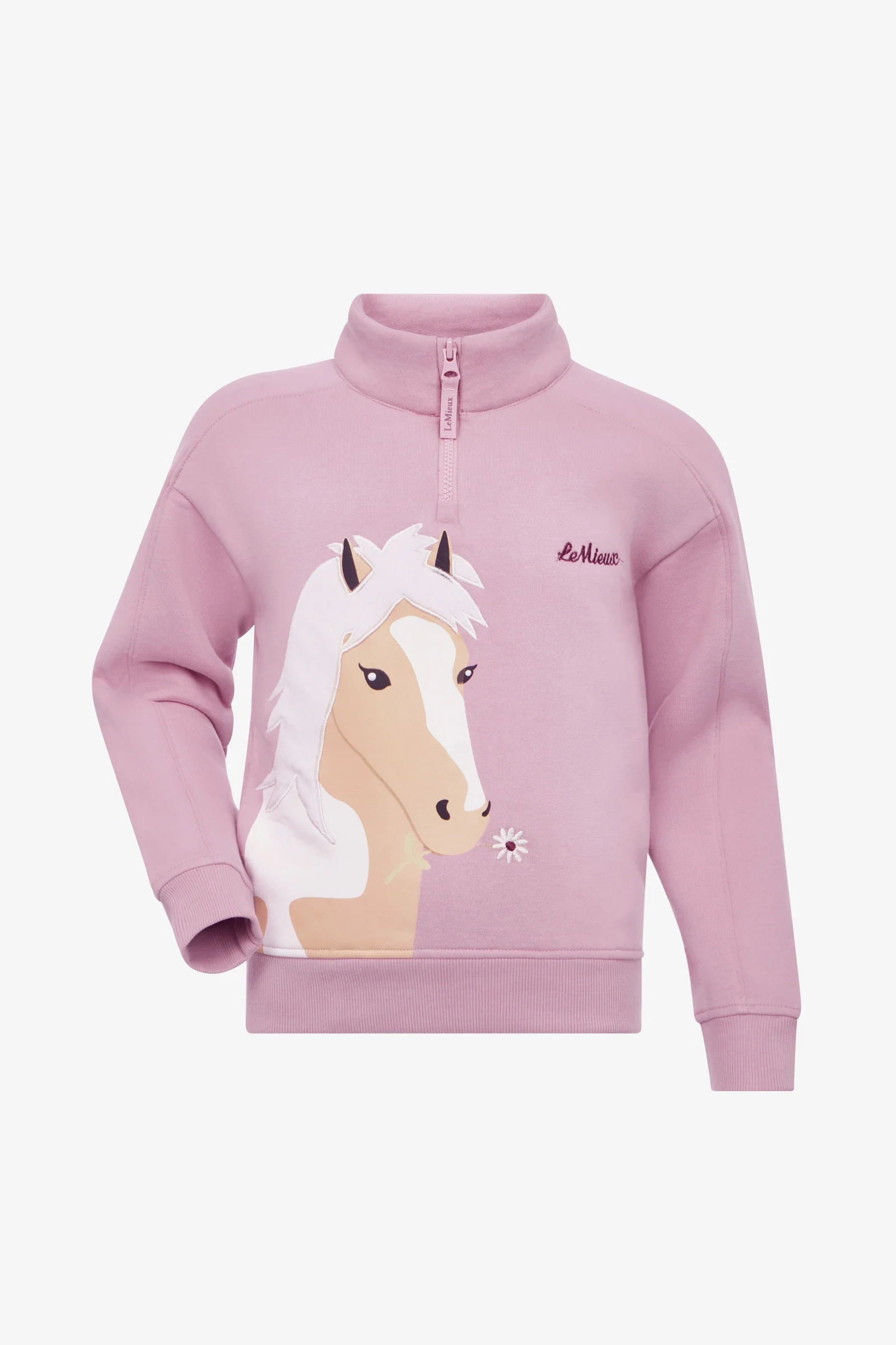 Mini Quinn bluza dziecięca z ćwierćzamkiem Fondant 98-104