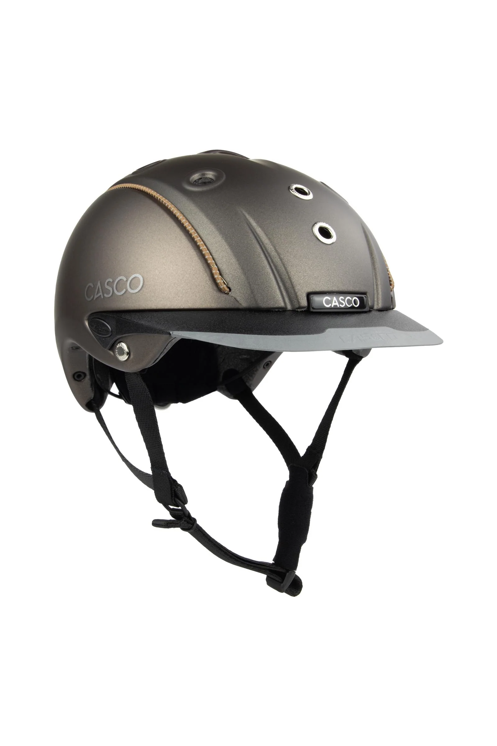 Mistrall Prime kask jeździecki Brown Matt 050-x-054