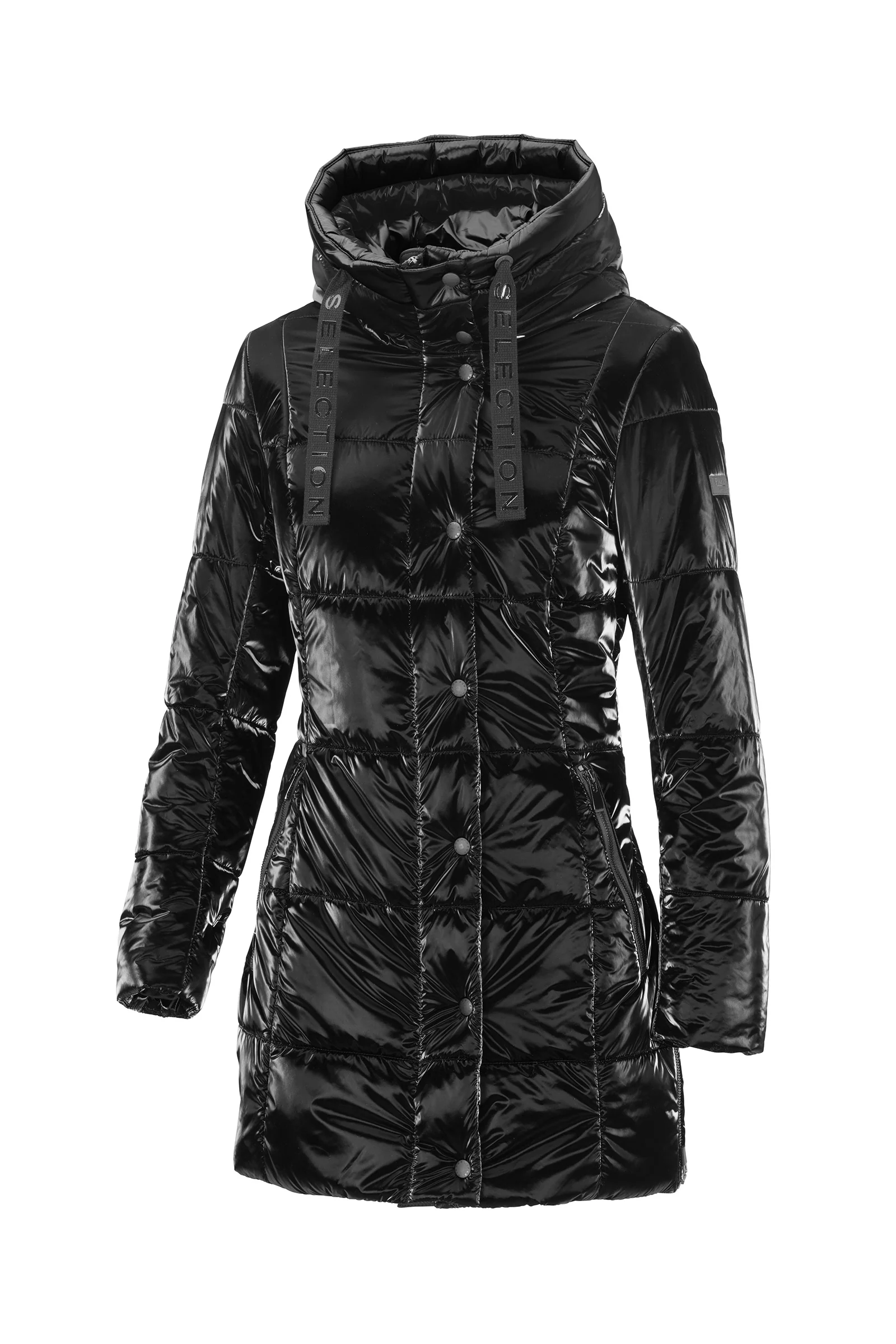 Damska kurtka zimowa Nabella Velvet black 32