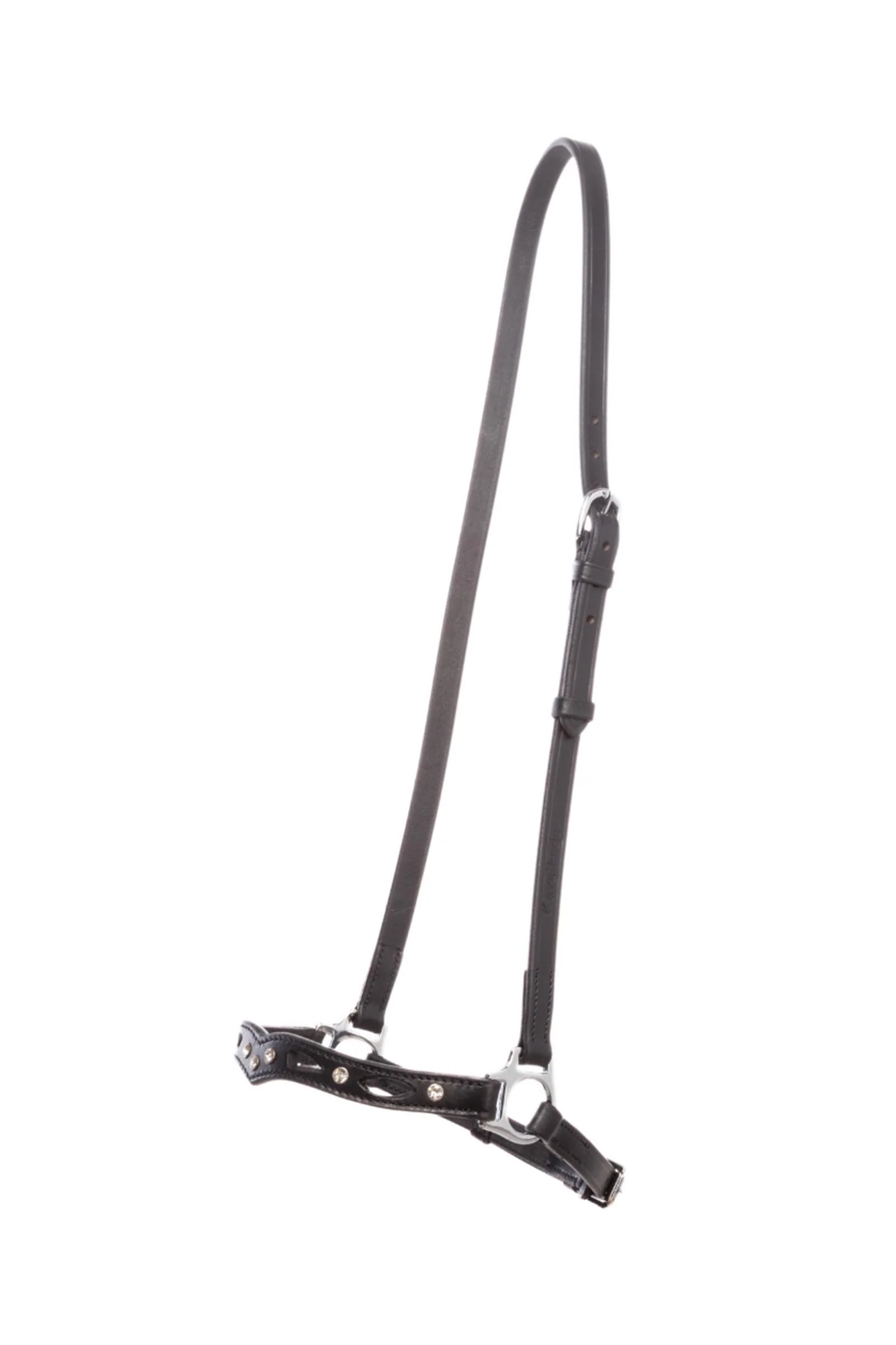 nachrapnik do ogłowia islandzkiego Ragnar Celtic, hanowerski Black/Silver L