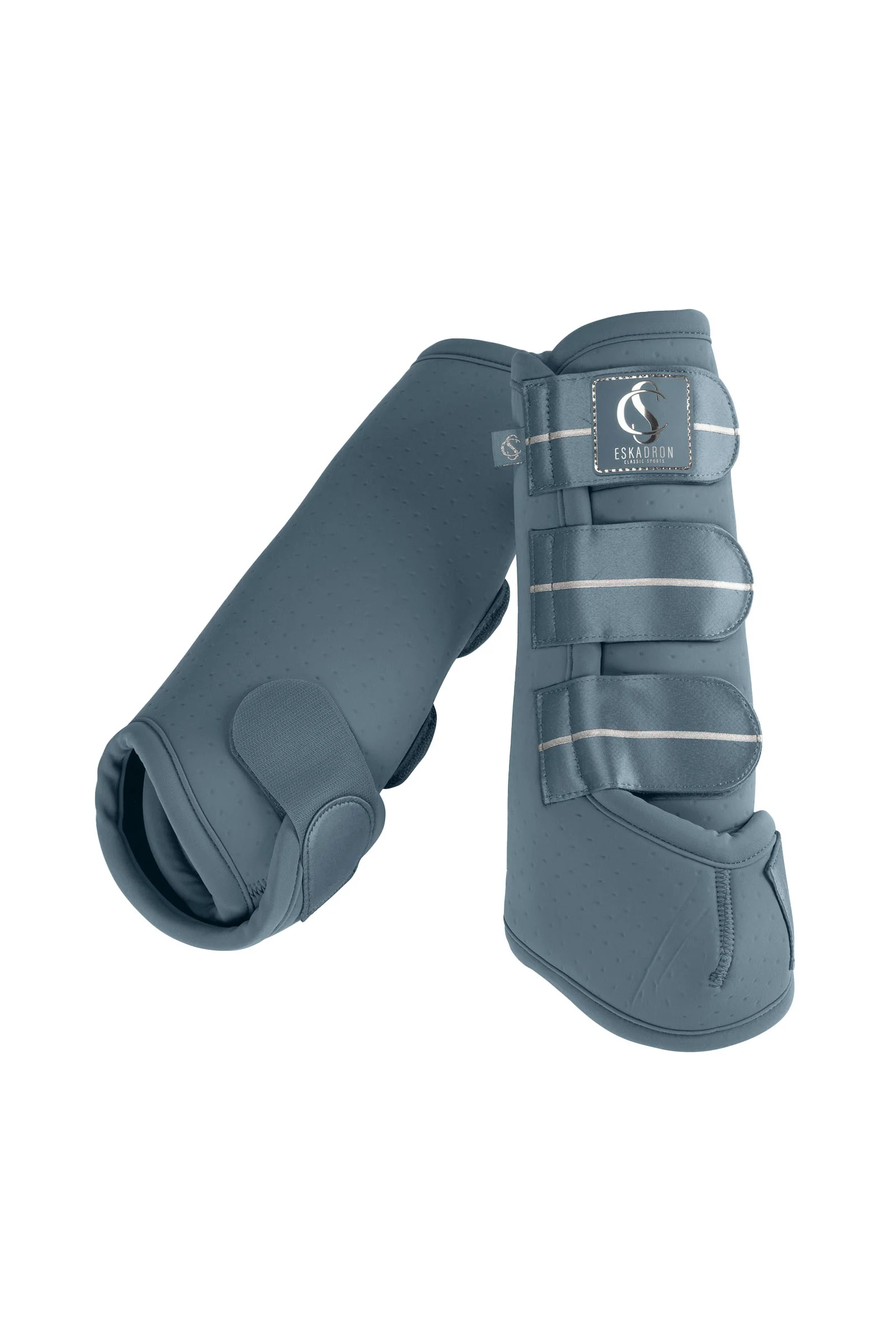 Classic Sports SS25 Pro Dressage ochraniacze skokowe, przednie steel blue C