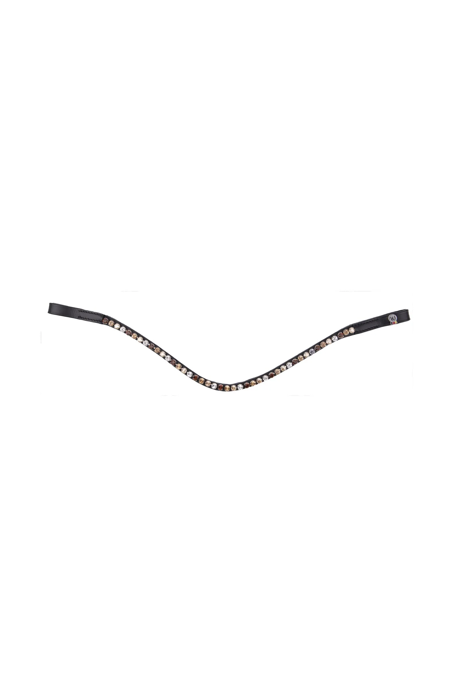 X-Line Glamour naczółek Black/Brown-Goldbeige-Silver C