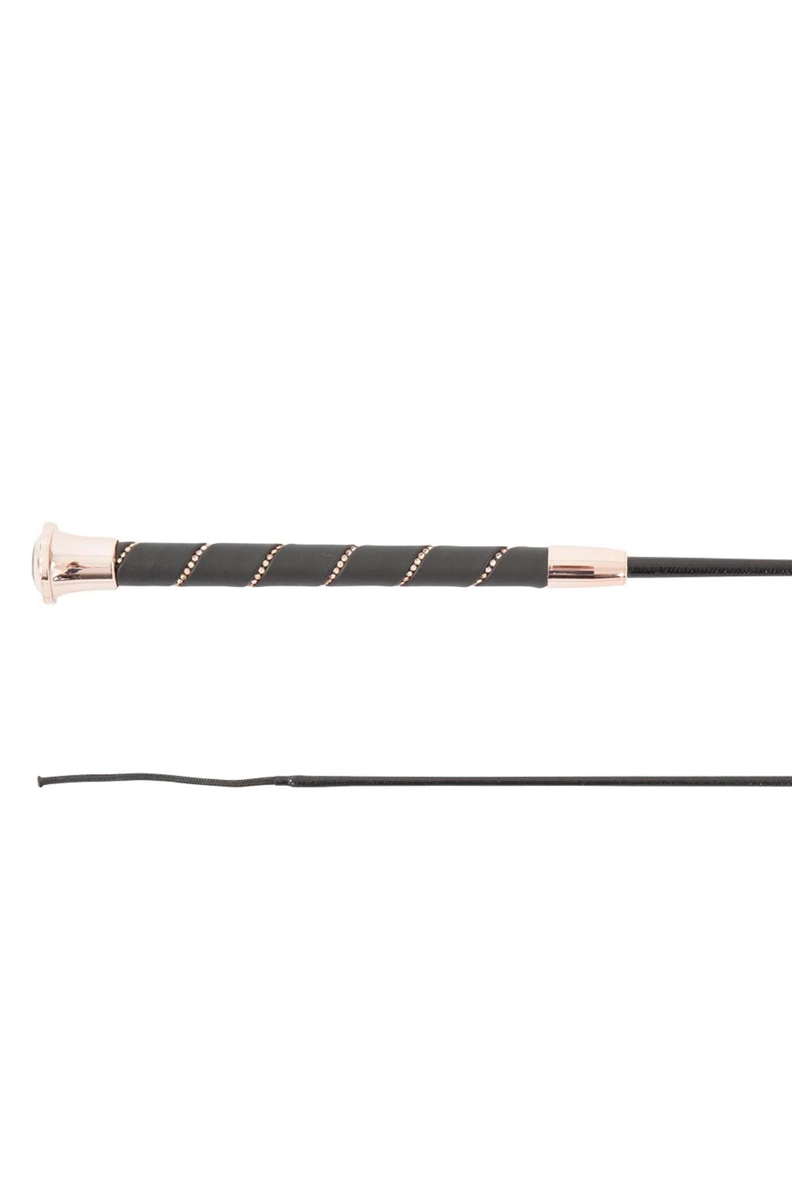 Orion bat ujeżdżeniowy z brokatową rączką Black/Rose gold 110