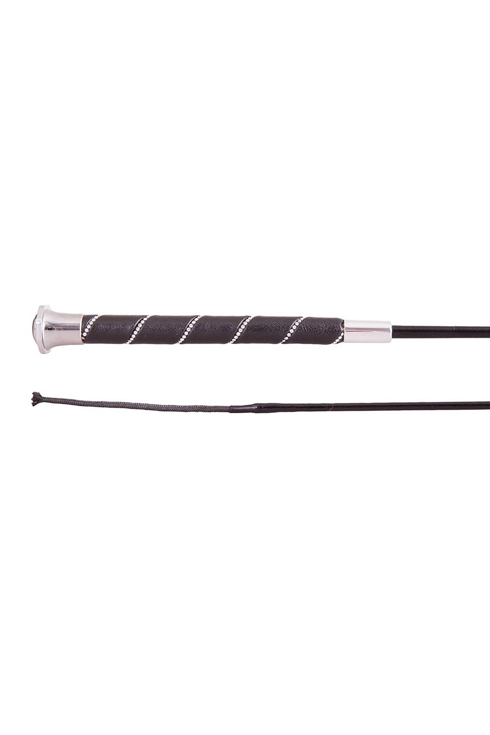Orion bat ujeżdżeniowy z brokatową rączką Black/Silver 120