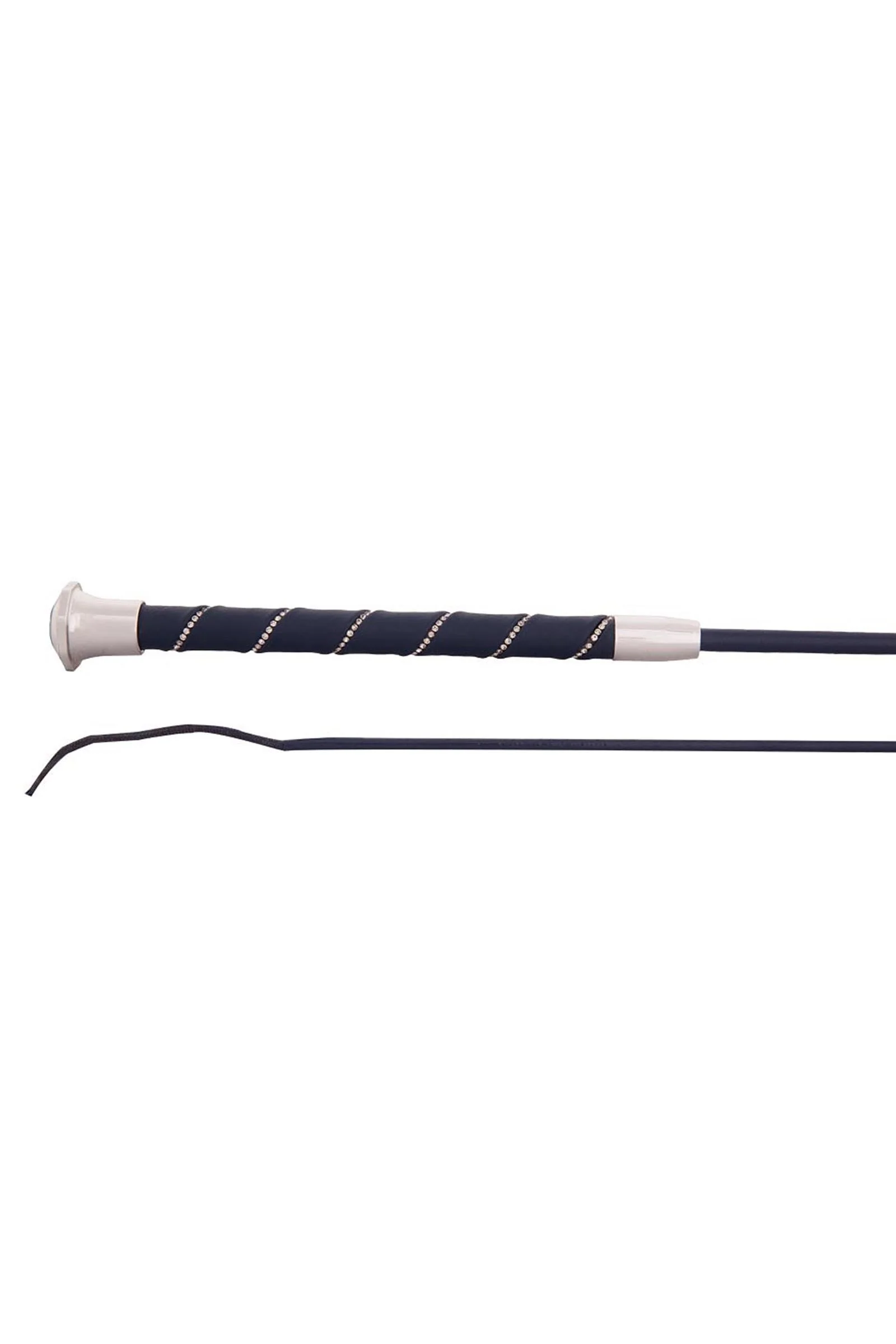 Orion bat ujeżdżeniowy z brokatową rączką Navy/Silver 120