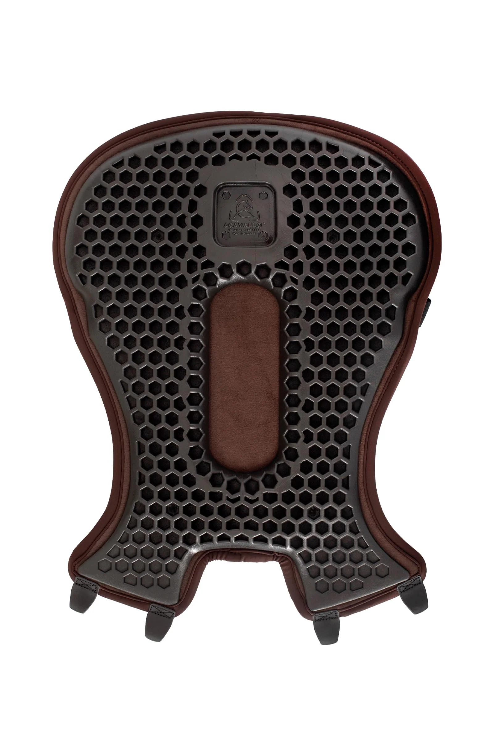 Ortho-Pubis nakładka na siodło westernowe Hexa Gel-Out Dri-Lex, 20 mm Brown Rozmiar uniwersalny