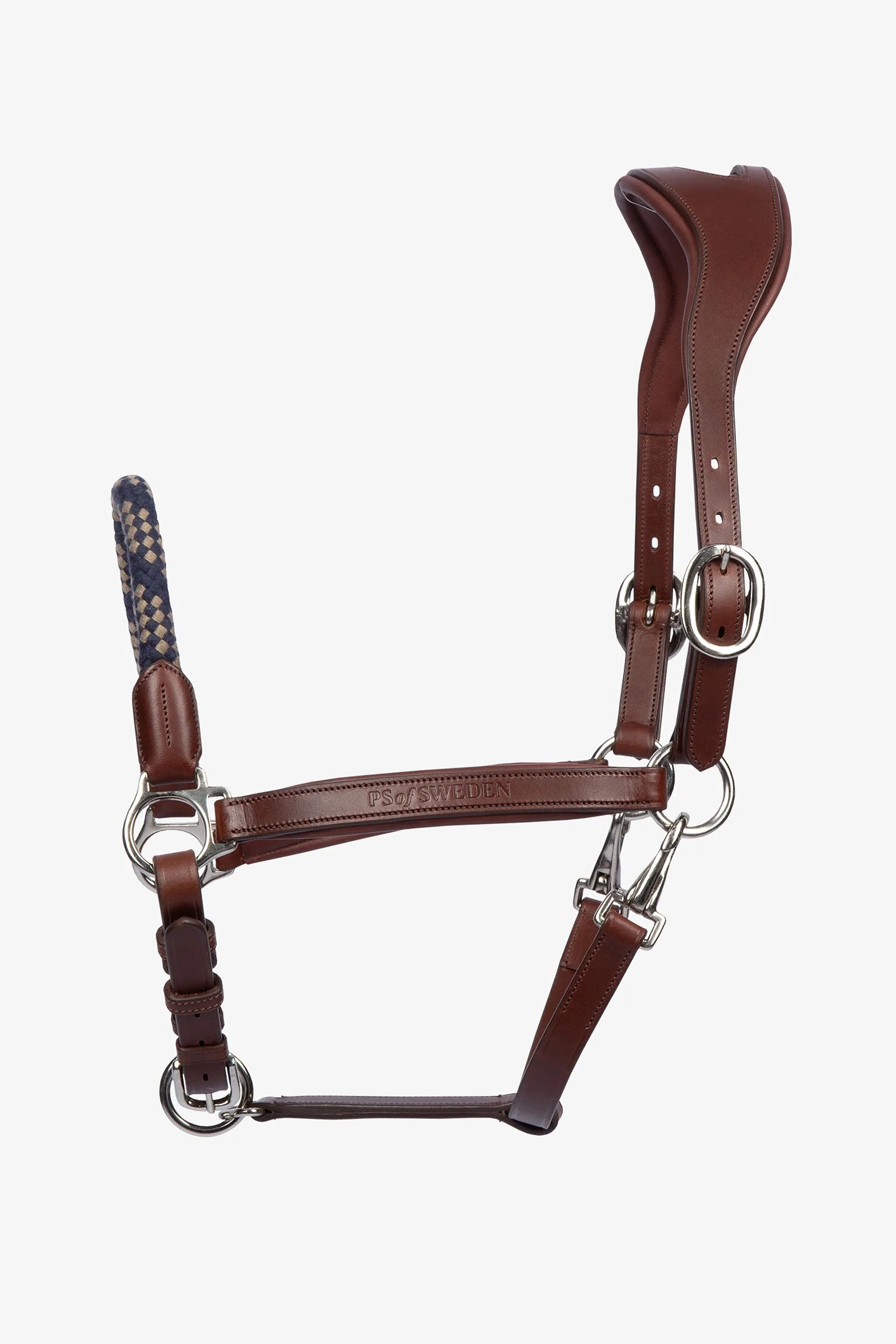 Palermo skórzany kantar Brown Leather F