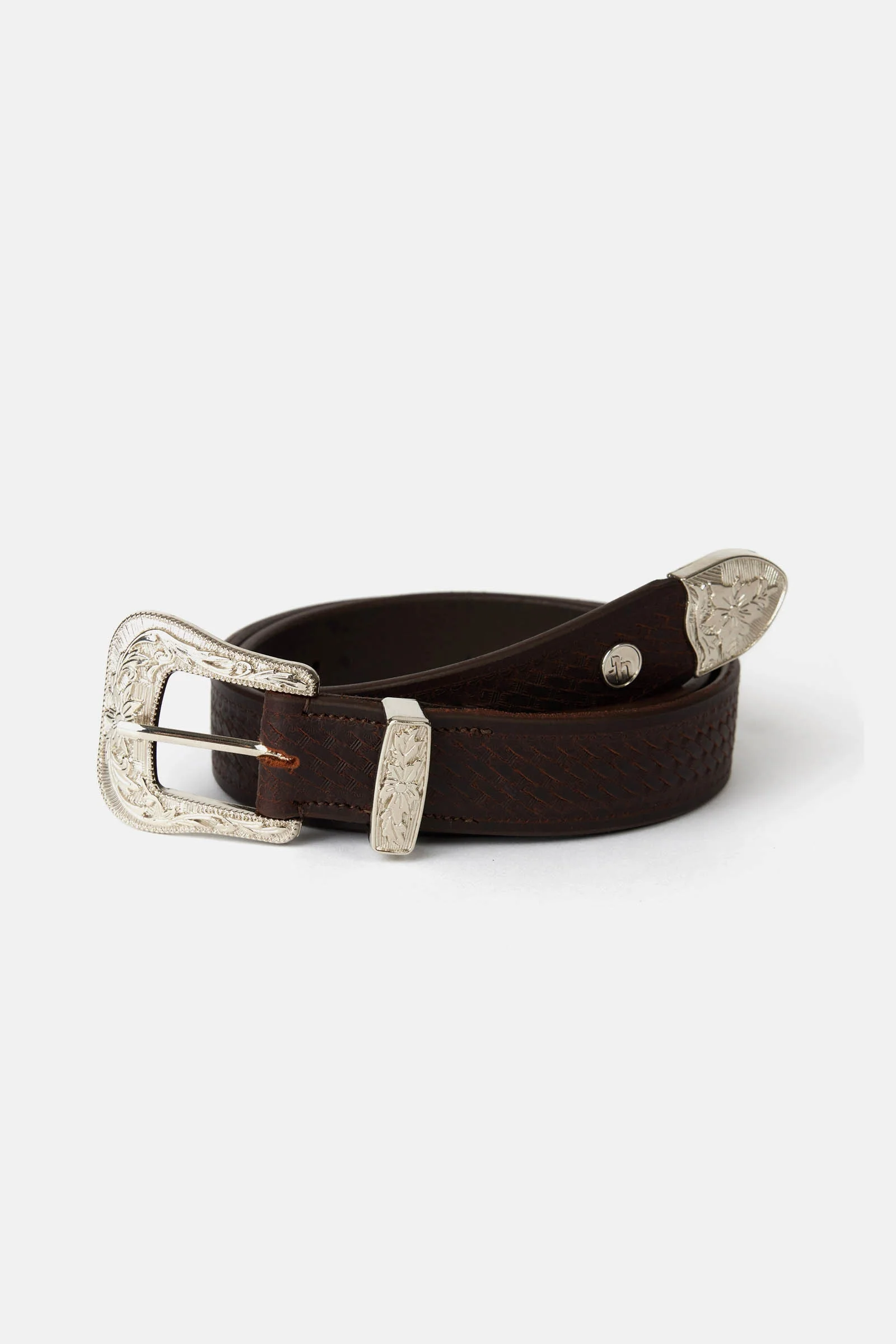 Blaze westernowy pasek skórzany Light Brown 85 cm