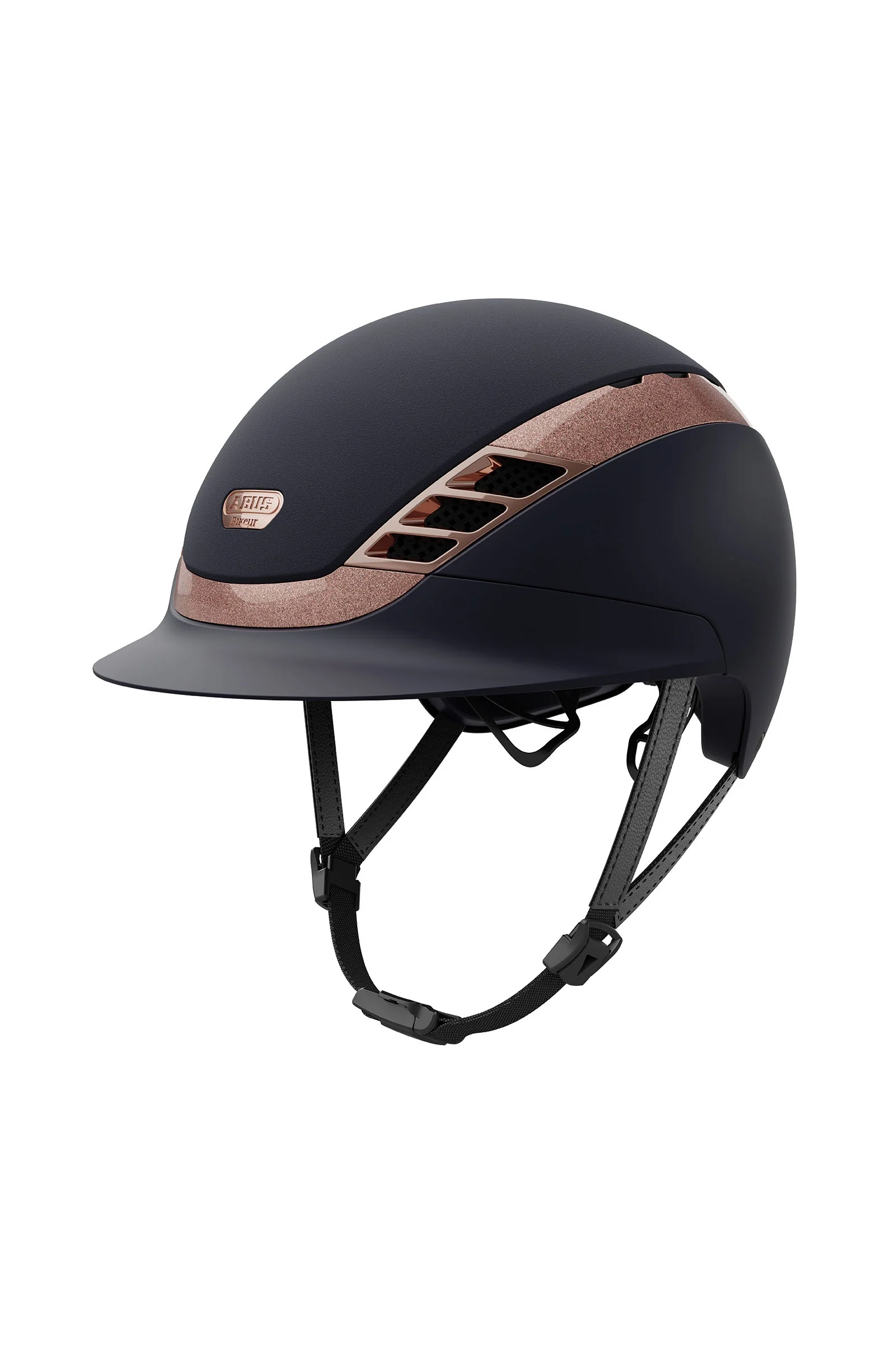 Pikeur AirLuxe Supreme Kask jeździecki Navy/Rosegold M