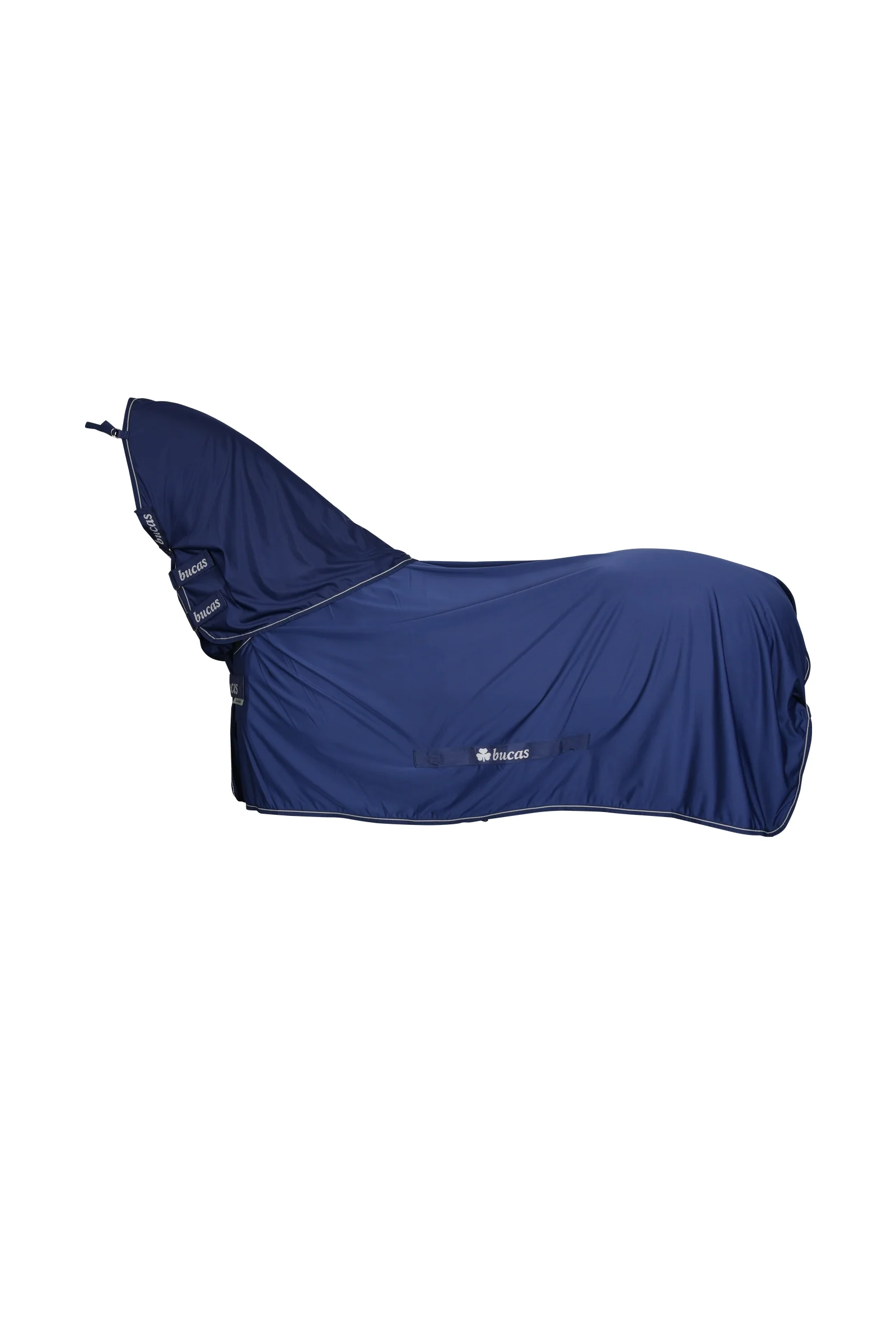 Power derka osuszająca + szyjnik zestaw Dark Blue/Silver 125