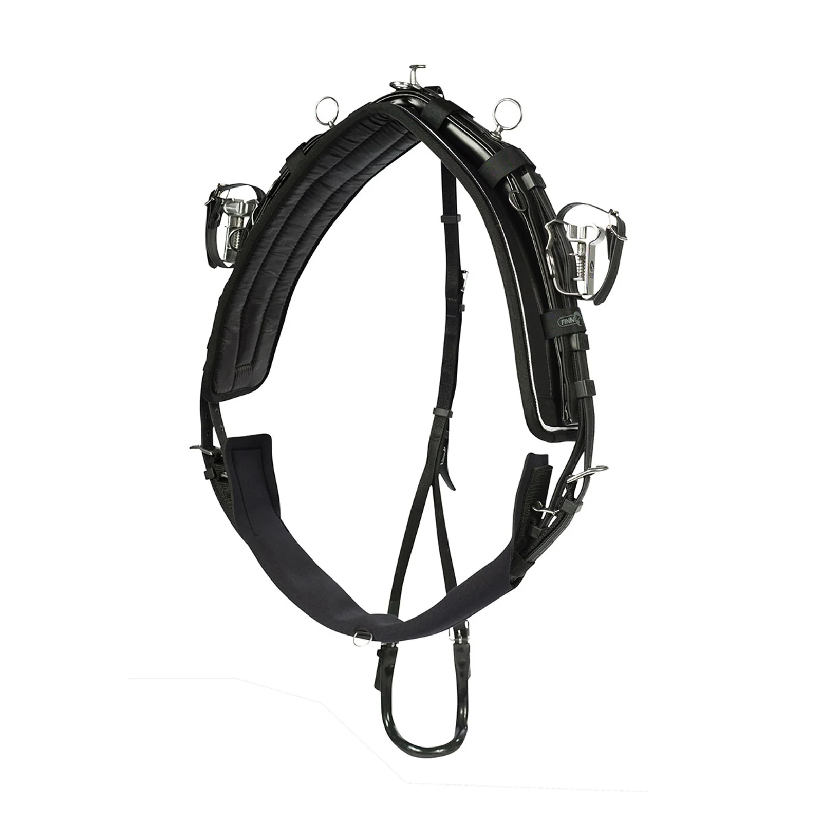 Syntetyczna uprząż Pro QH, zestaw Black 1