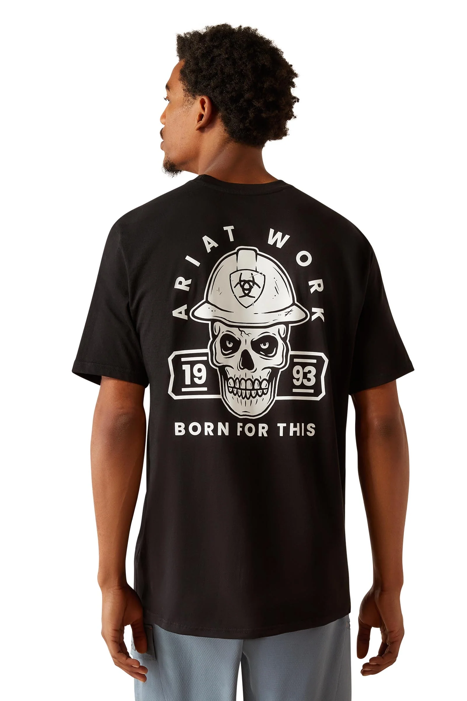 Rebar Cotton Strong Hardhead Męski T-shirt Black S